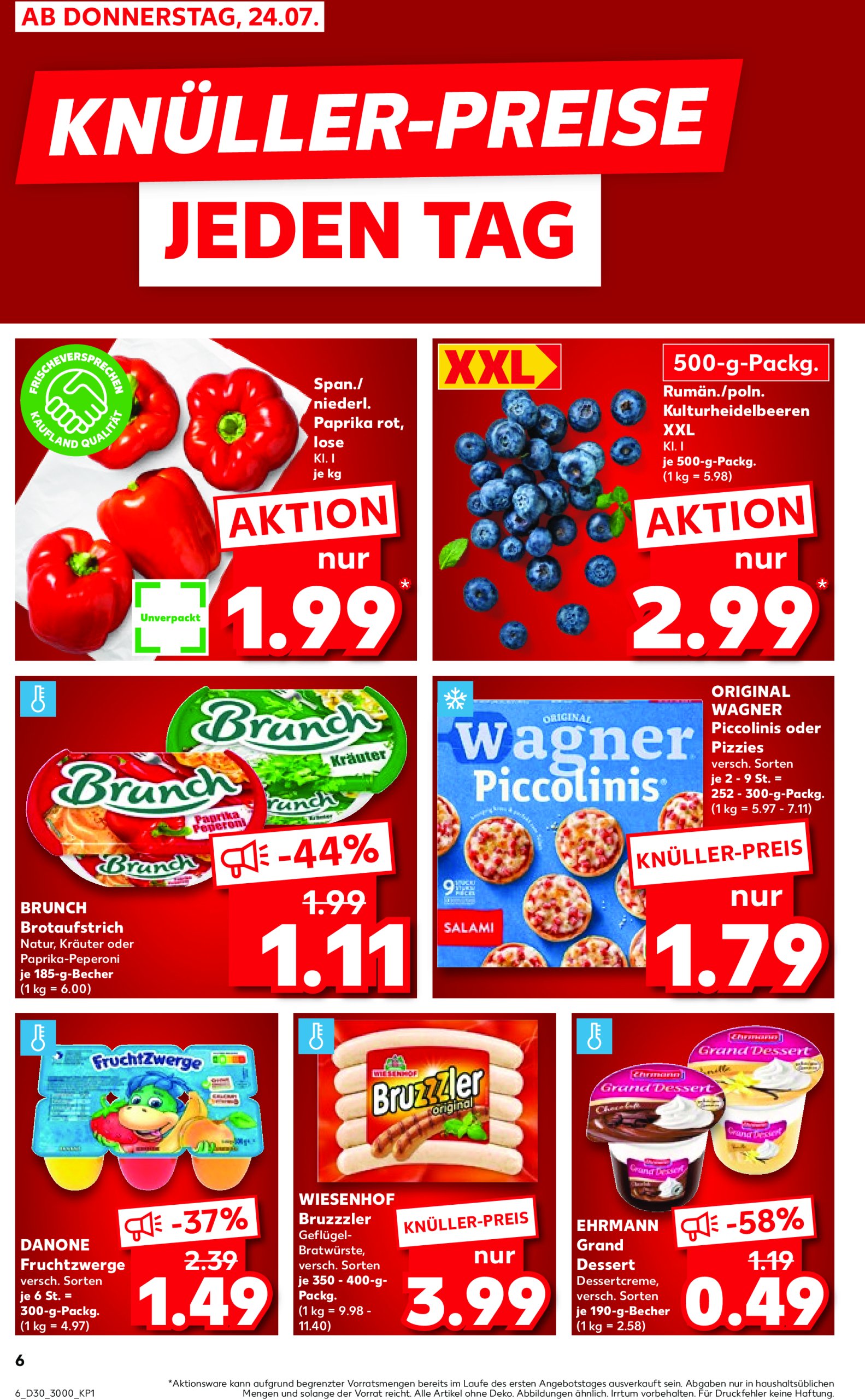 kaufland - Kaufland-Prospekt gültig vom 24.07. bis 30.07. - page: 6 kaufland - Kaufland-Prospekt gültig vom 24.07. bis 30.07. - page: 6