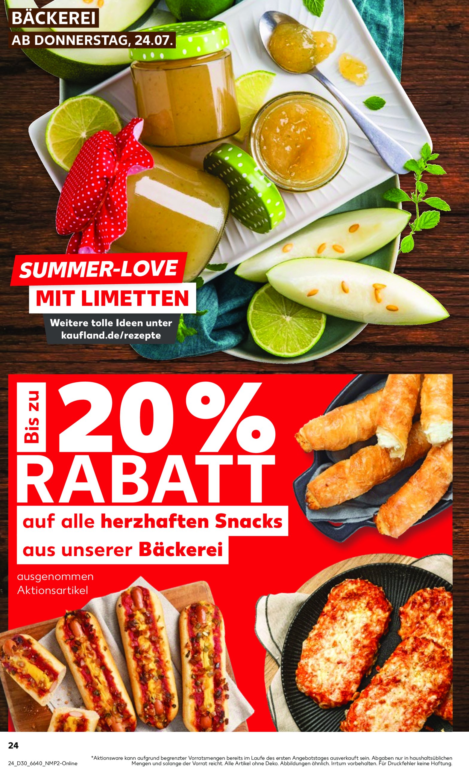 kaufland - Kaufland-Prospekt gültig vom 24.07. bis 30.07. - page: 24 kaufland - Kaufland-Prospekt gültig vom 24.07. bis 30.07. - page: 24