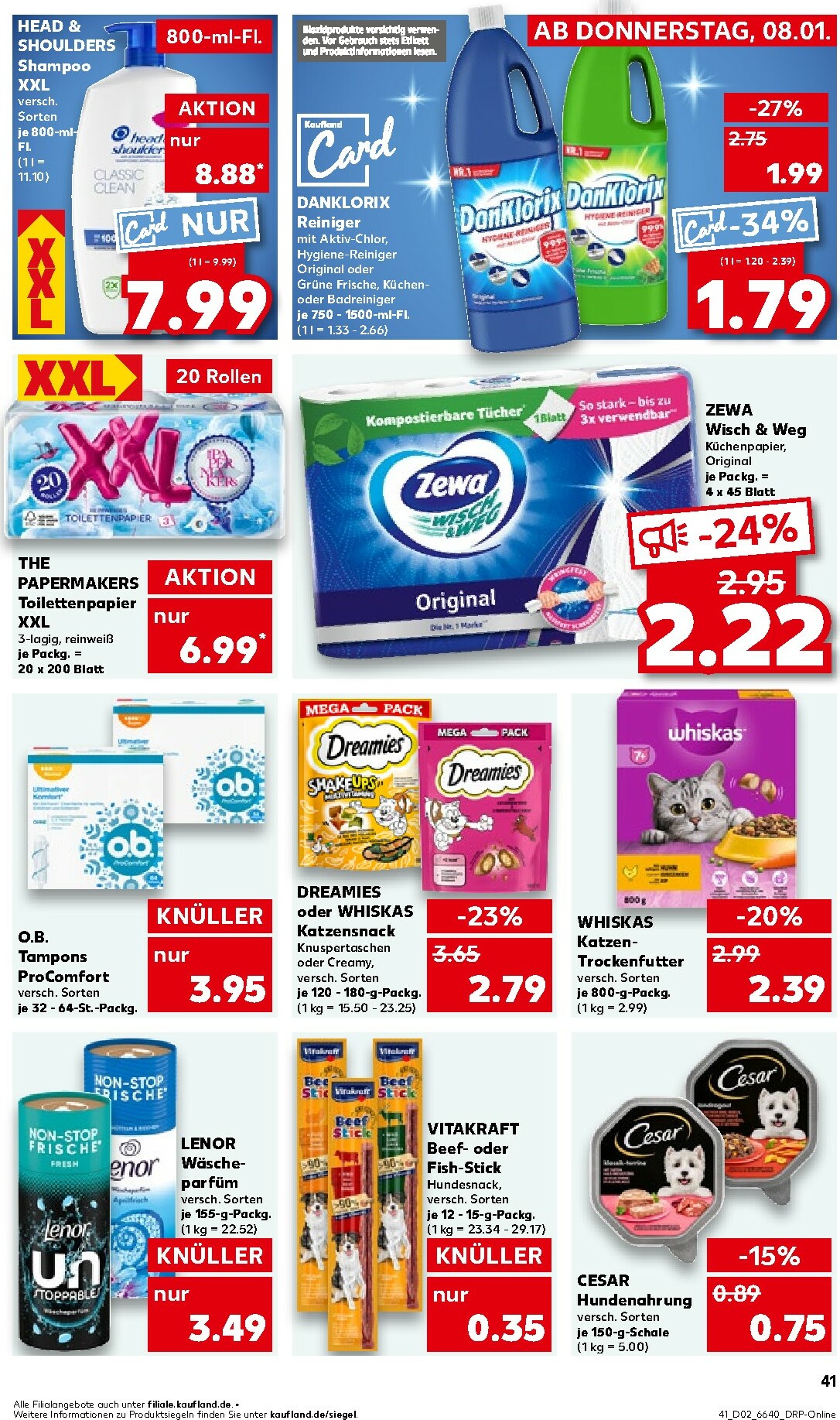 kaufland - Kaufland-Prospekt gültig vom 08.01. bis 14.01. - page: 39