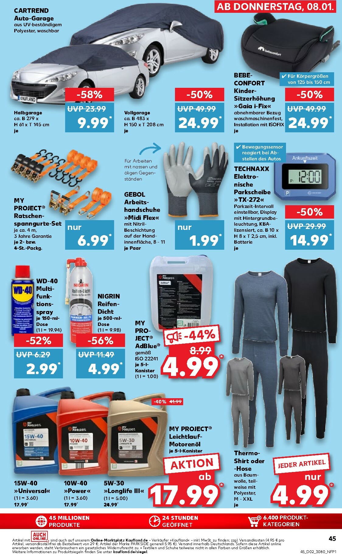 kaufland - Kaufland - Wochenstart-Prospekt gültig vom 12.01. bis 14.01. - page: 45