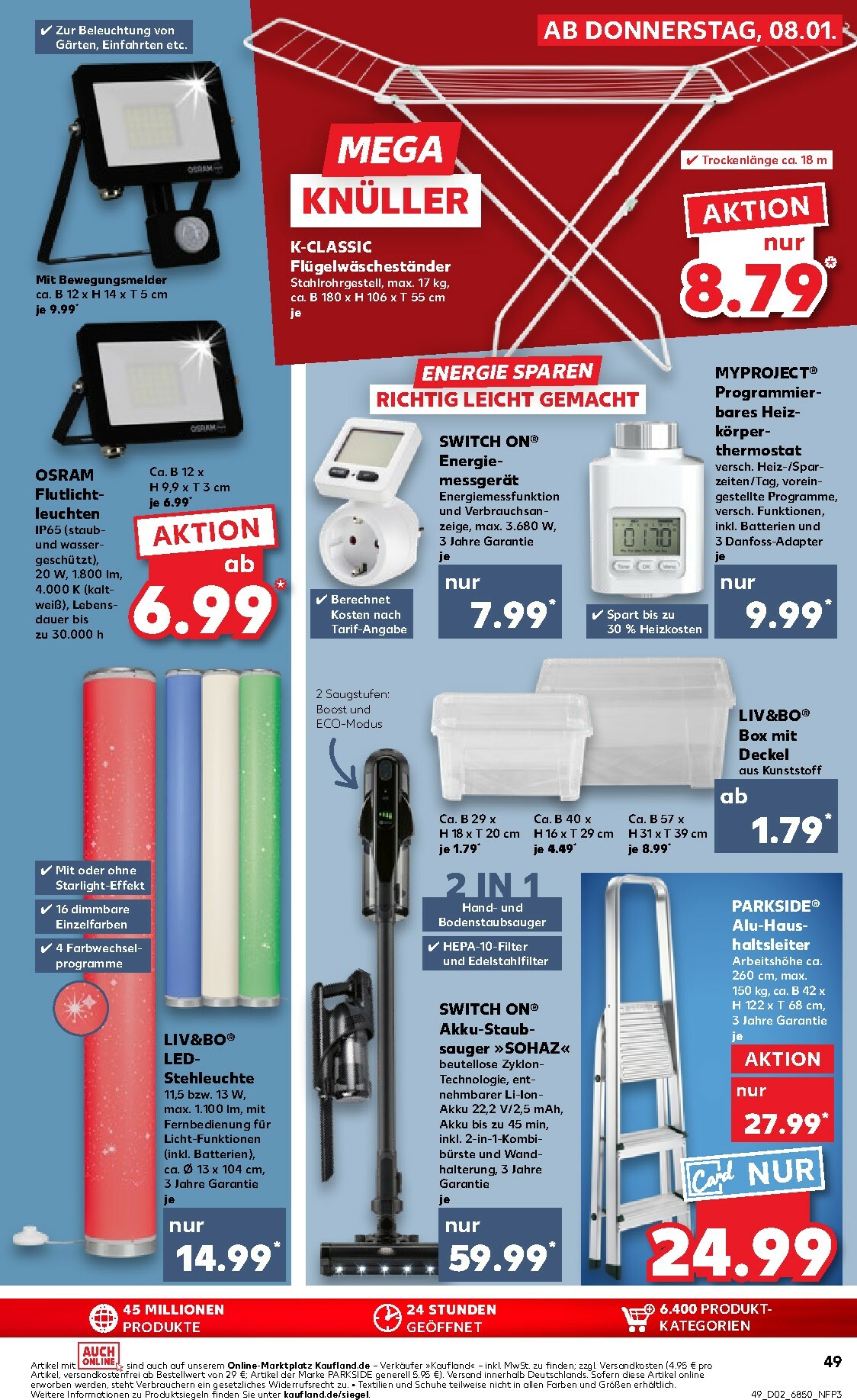 kaufland - Kaufland - Wochenstart-Prospekt gültig vom 12.01. bis 14.01. - page: 49