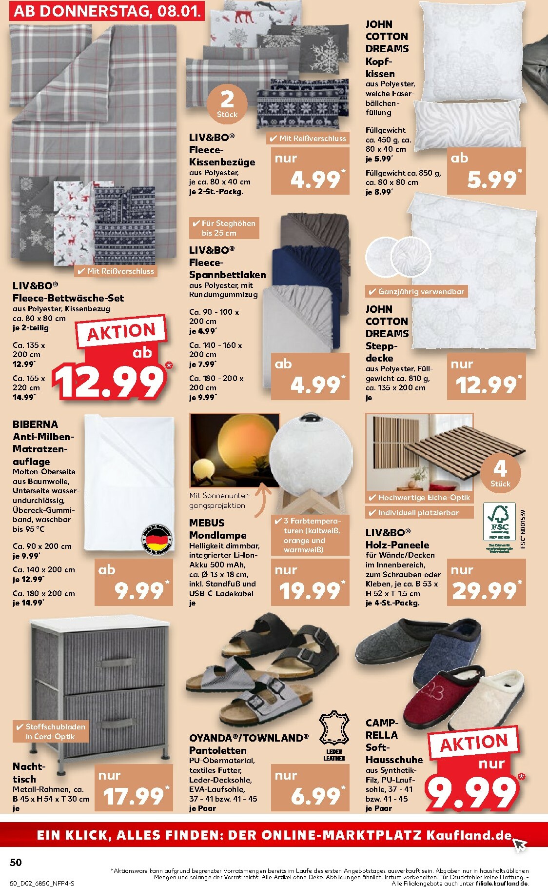kaufland - Kaufland - Wochenstart-Prospekt gültig vom 12.01. bis 14.01. - page: 50