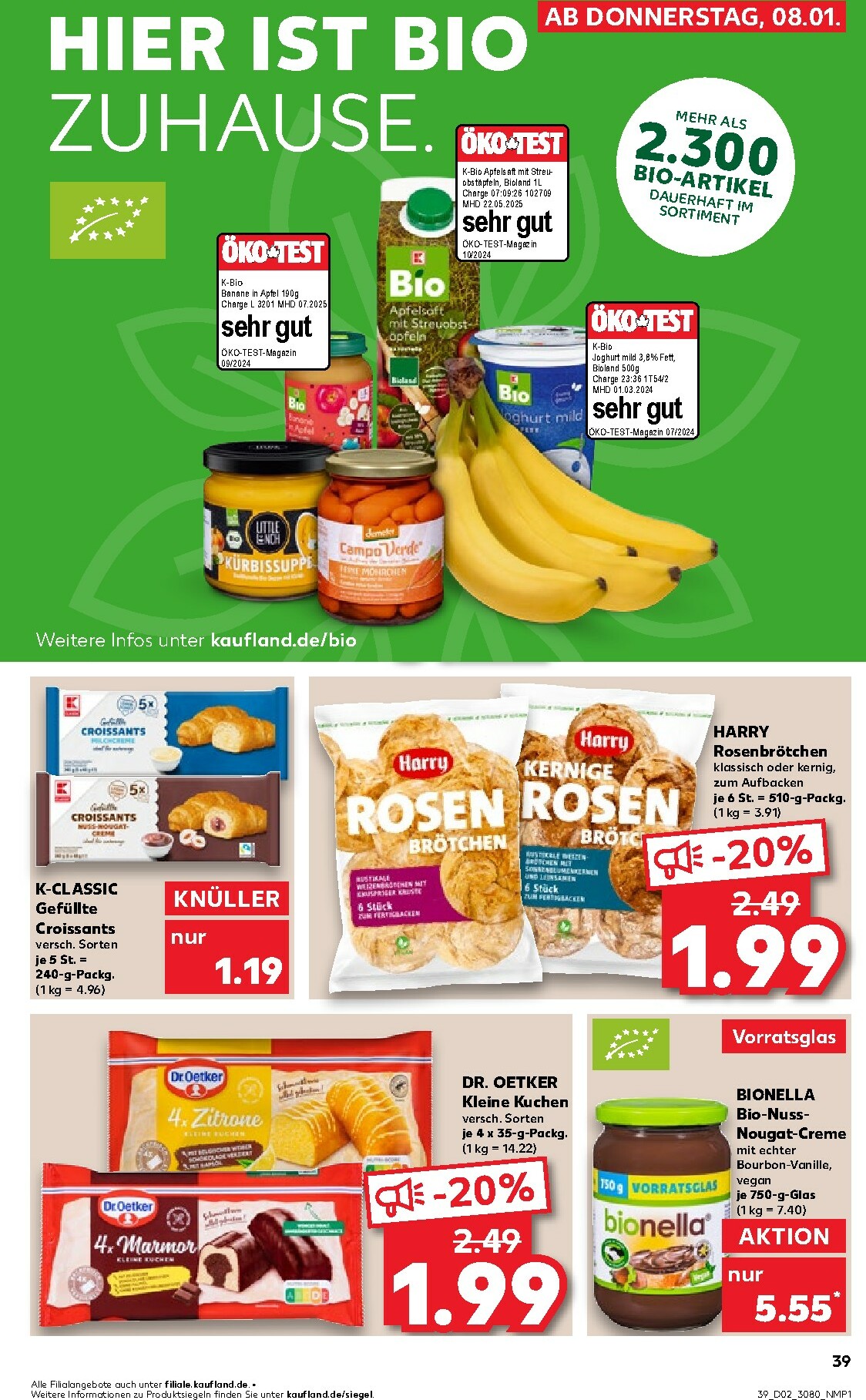 kaufland - Kaufland - Wochenstart-Prospekt gültig vom 12.01. bis 14.01. - page: 39