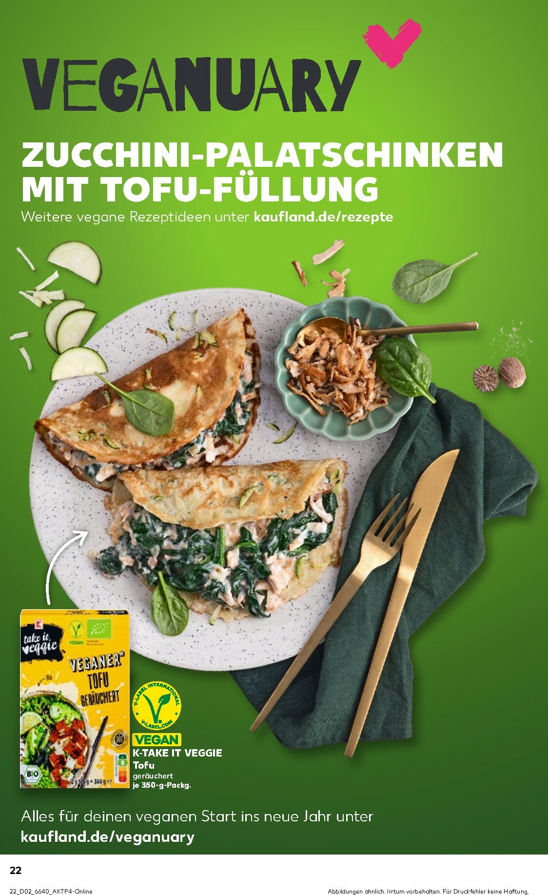 kaufland - Kaufland - Wochenstart-Prospekt gültig vom 12.01. bis 14.01. - page: 22