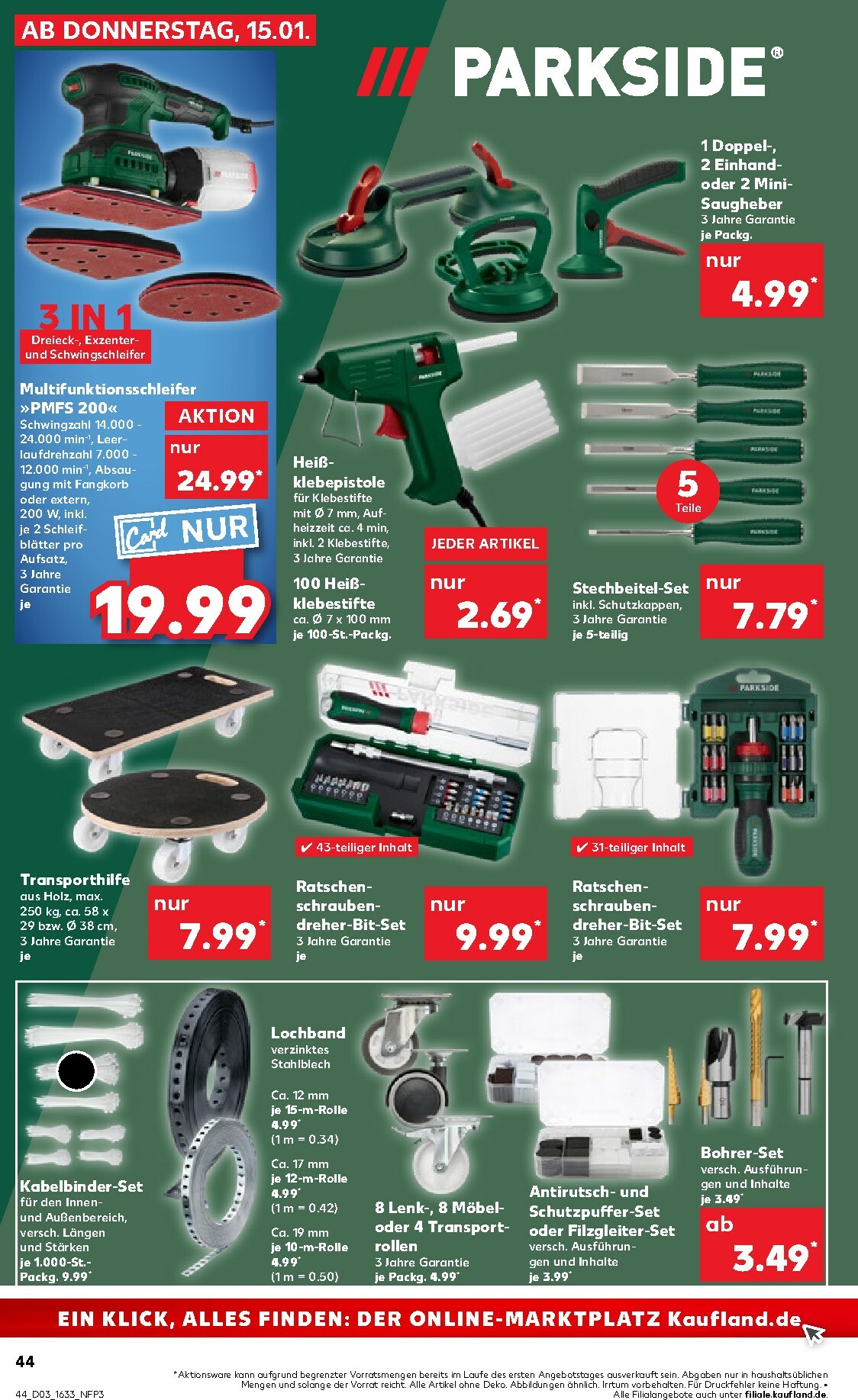 kaufland - Kaufland-Prospekt gültig vom 15.01. bis 21.01. - page: 44