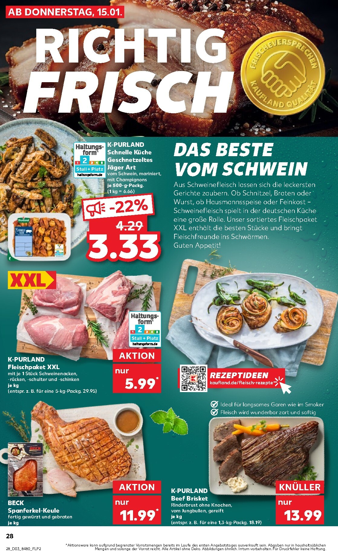 kaufland - Kaufland-Prospekt gültig vom 15.01. bis 21.01. - page: 28