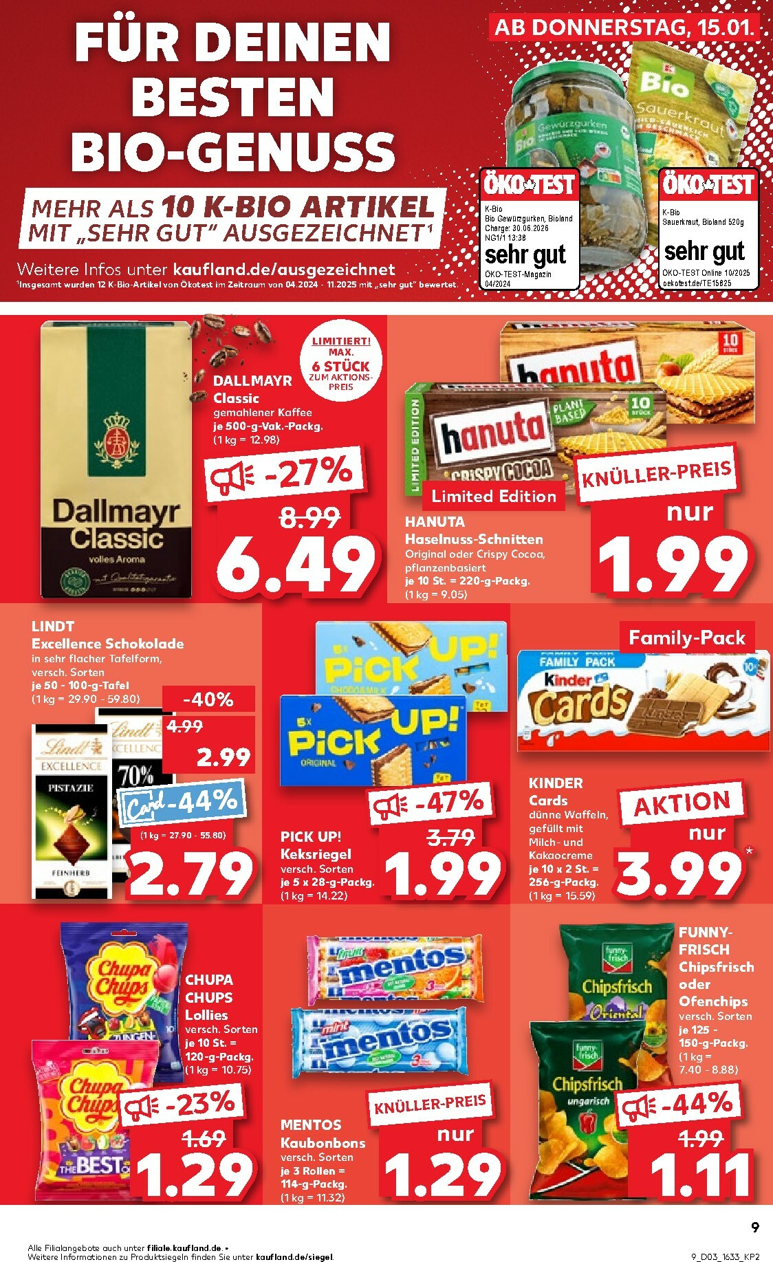 kaufland - Kaufland-Prospekt gültig vom 15.01. bis 21.01. - page: 9