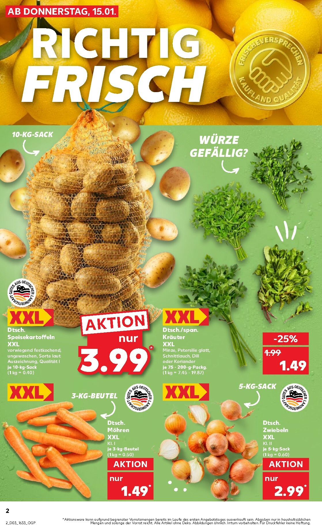 kaufland - Kaufland-Prospekt gültig vom 15.01. bis 21.01. - page: 2