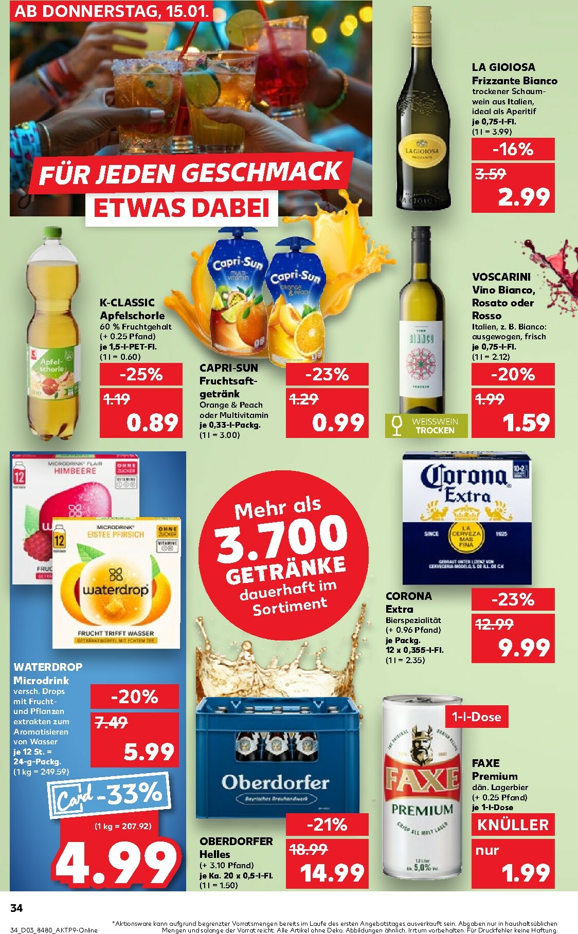 kaufland - Kaufland-Prospekt gültig vom 15.01. bis 21.01. - page: 34