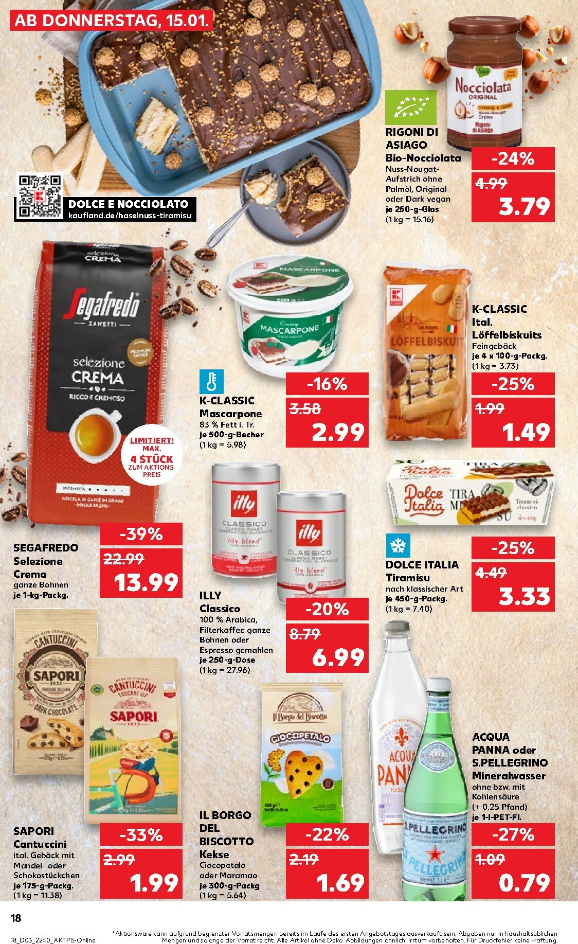 kaufland - Kaufland-Prospekt gültig vom 15.01. bis 21.01. - page: 18