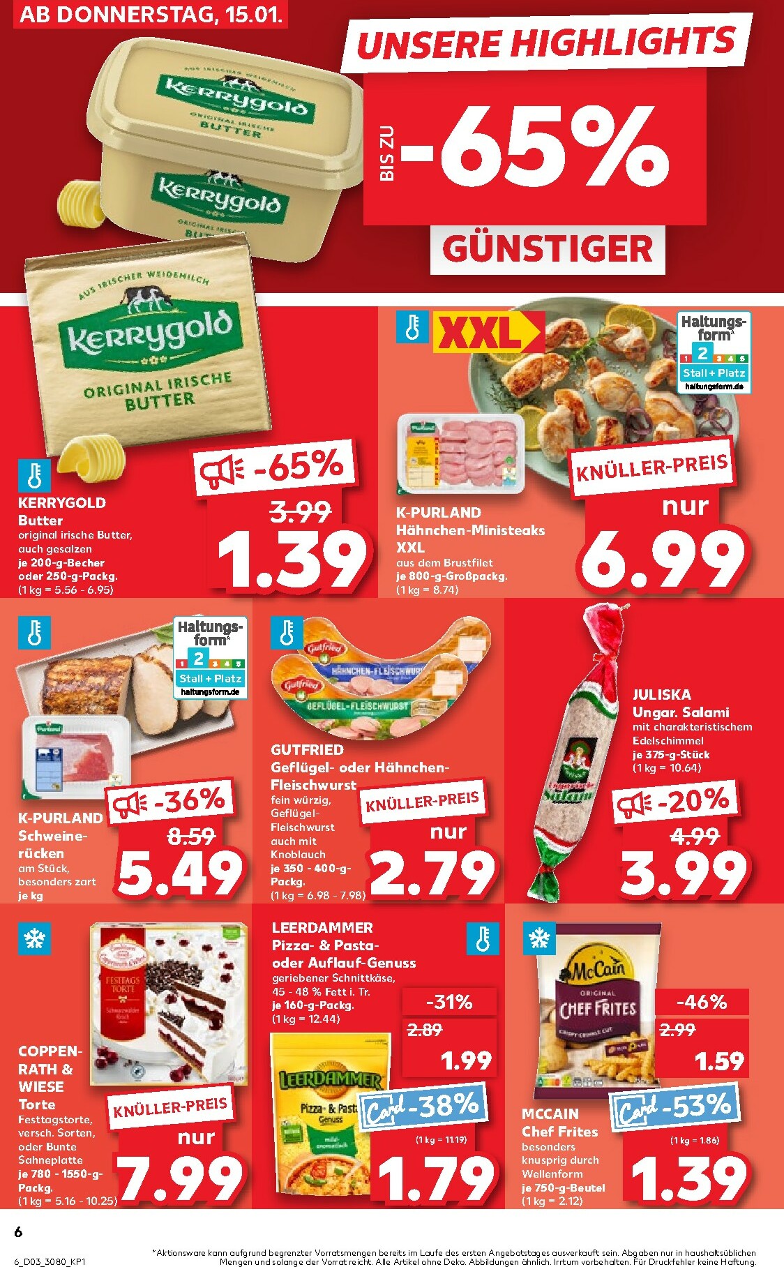 kaufland - Kaufland-Prospekt gültig vom 15.01. bis 21.01. - page: 6
