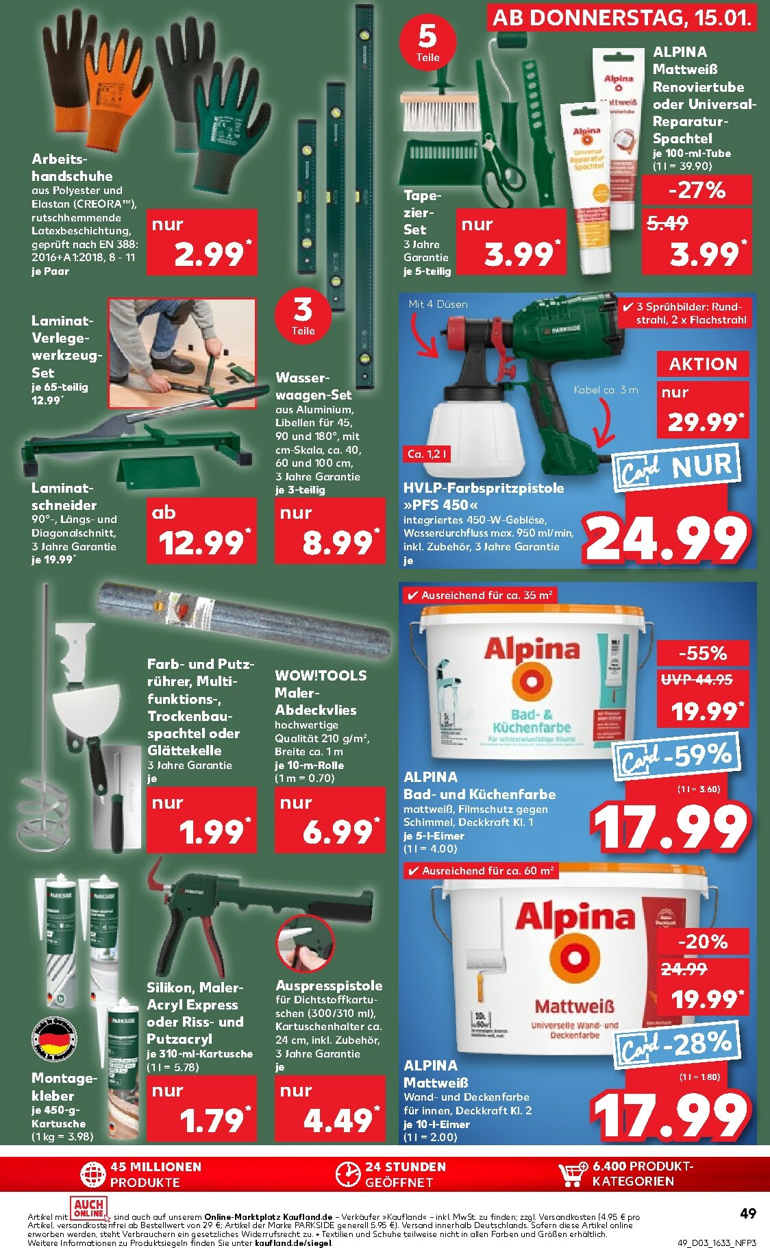 kaufland - Kaufland - Wochenstart-Prospekt gültig vom 19.01. bis 21.01. - page: 49