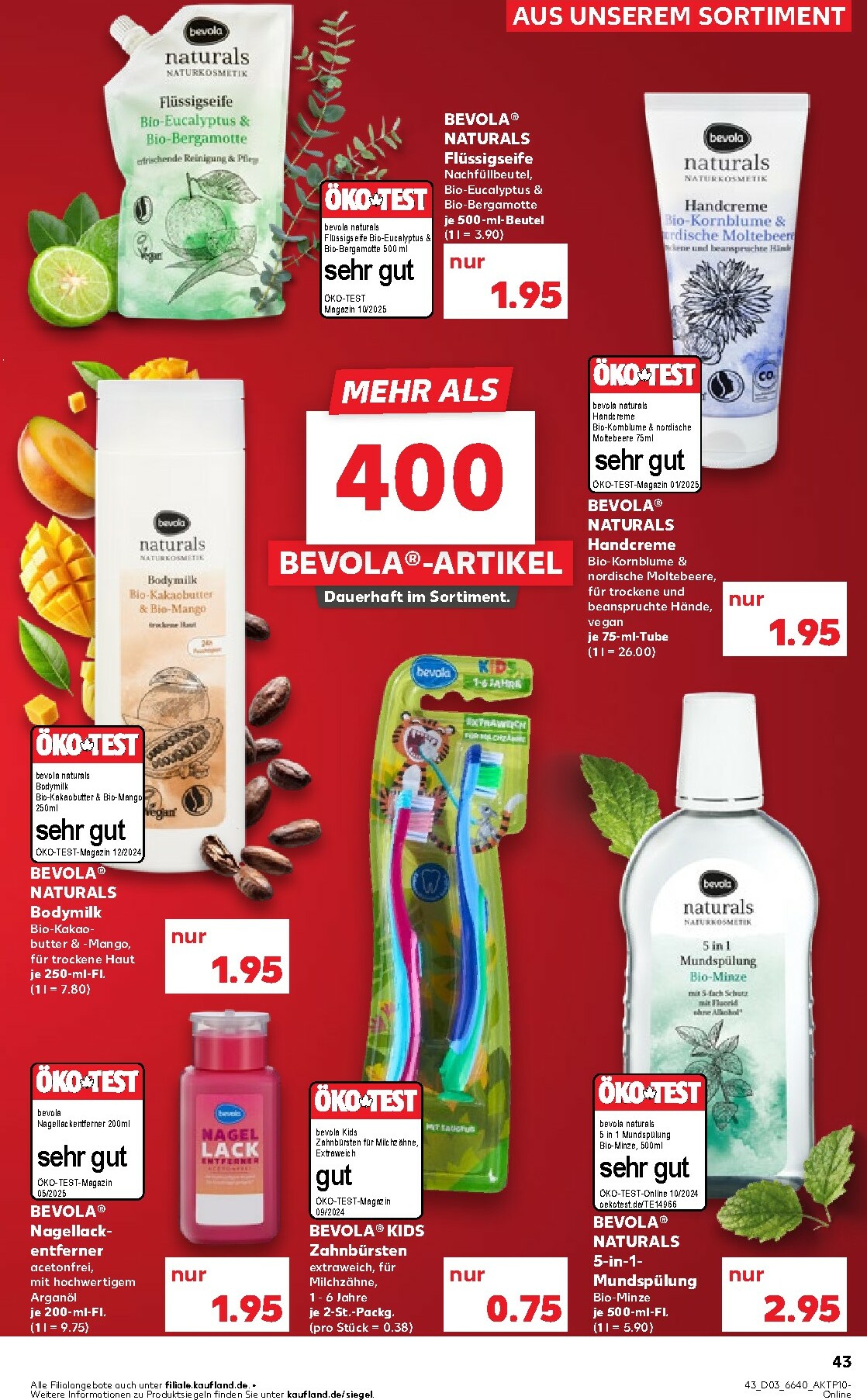 kaufland - Kaufland - Wochenstart-Prospekt gültig vom 19.01. bis 21.01. - page: 43