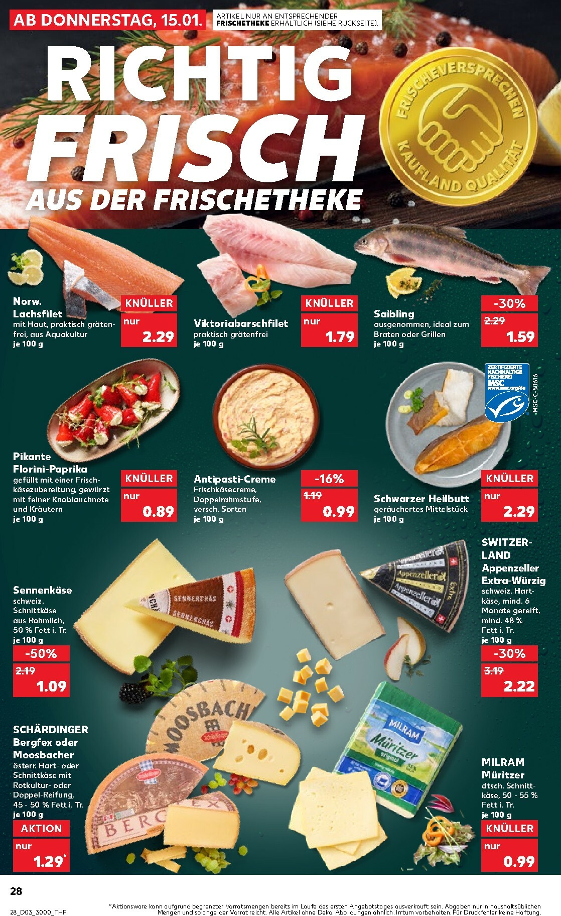 kaufland - Kaufland - Wochenstart-Prospekt gültig vom 19.01. bis 21.01. - page: 28