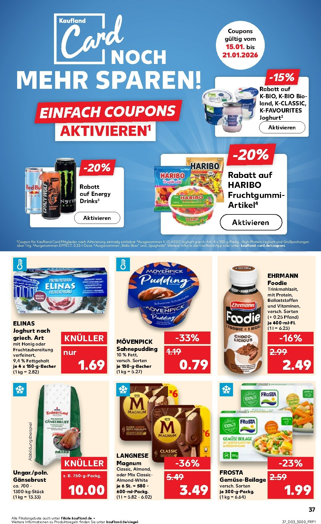 kaufland - Kaufland - Wochenstart-Prospekt gültig vom 19.01. bis 21.01. - page: 37