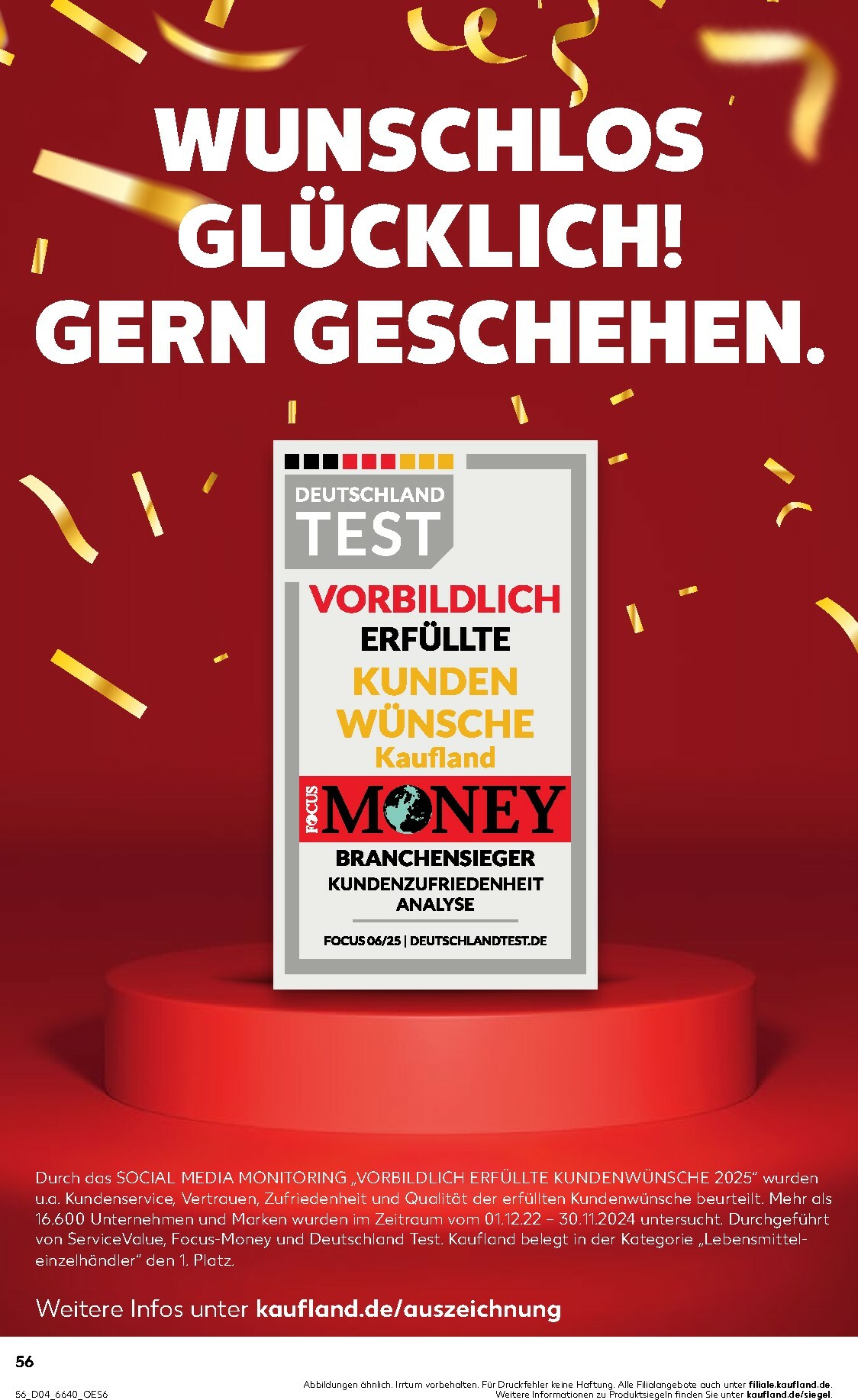 kaufland - Kaufland-Prospekt gültig vom 22.01. bis 28.01. - page: 56