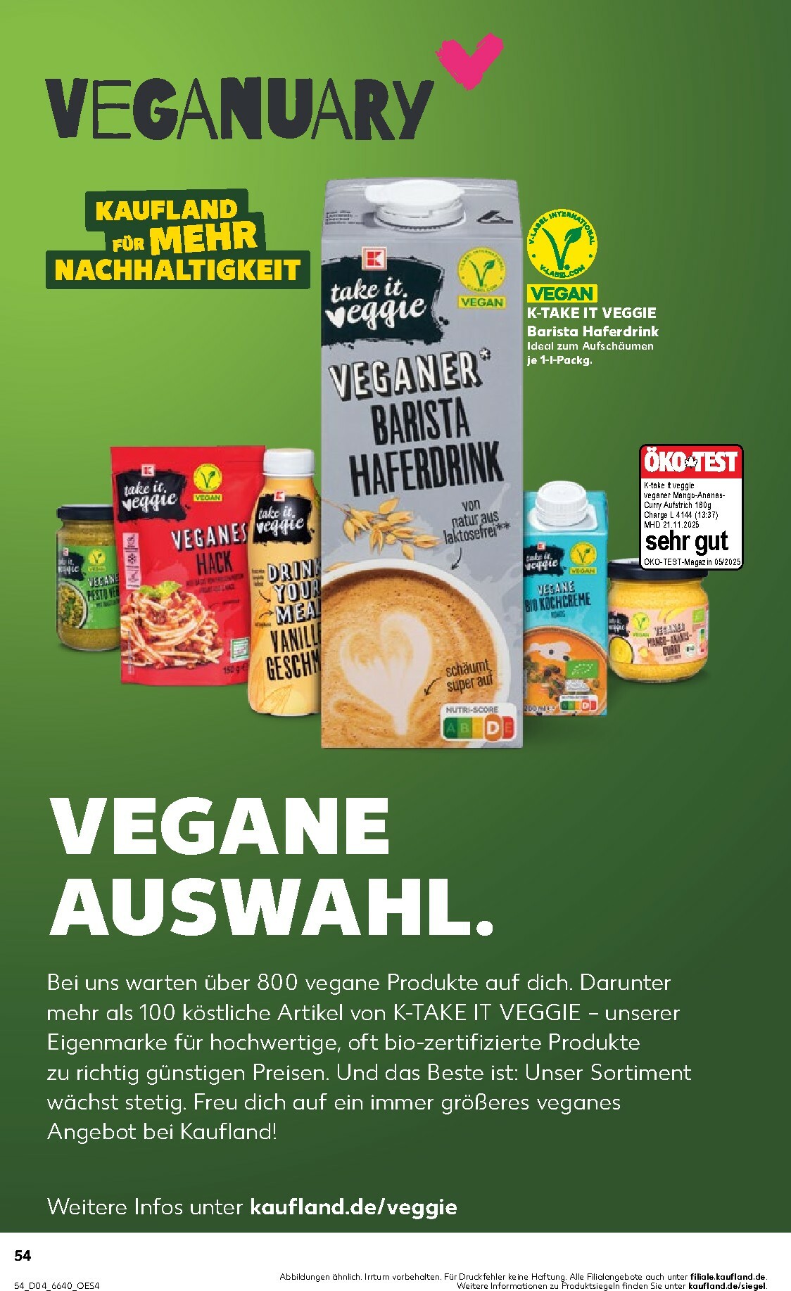kaufland - Kaufland-Prospekt gültig vom 22.01. bis 28.01. - page: 54