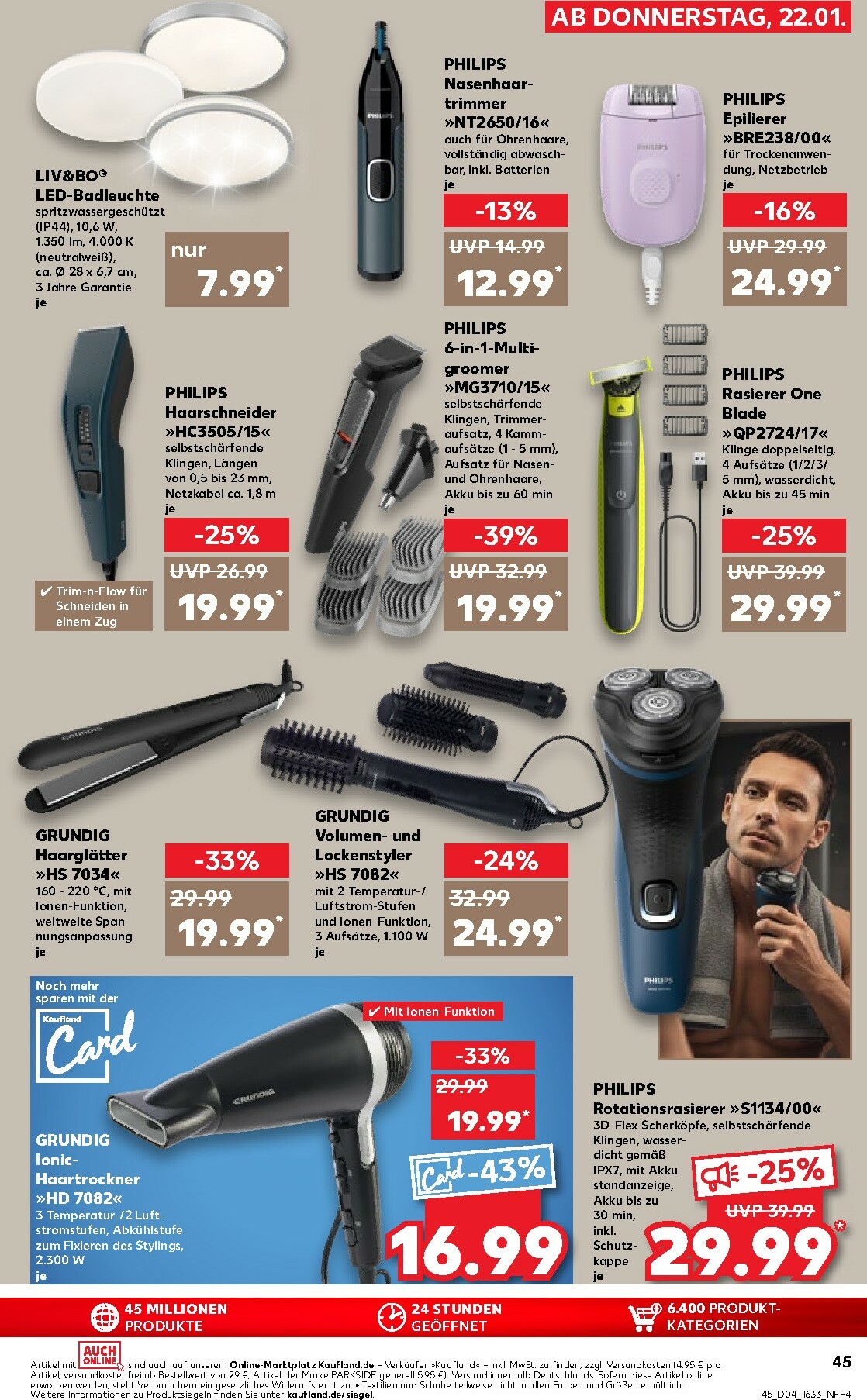 kaufland - Kaufland-Prospekt gültig vom 22.01. bis 28.01. - page: 45
