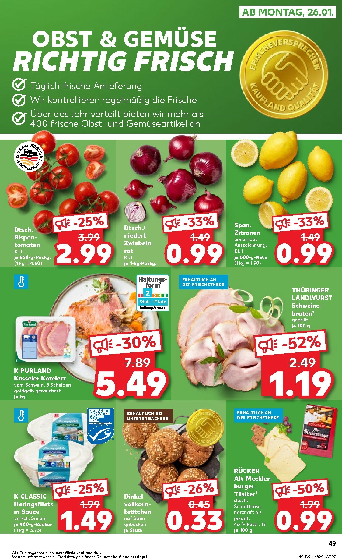 kaufland - Kaufland-Prospekt gültig vom 22.01. bis 28.01. - page: 49