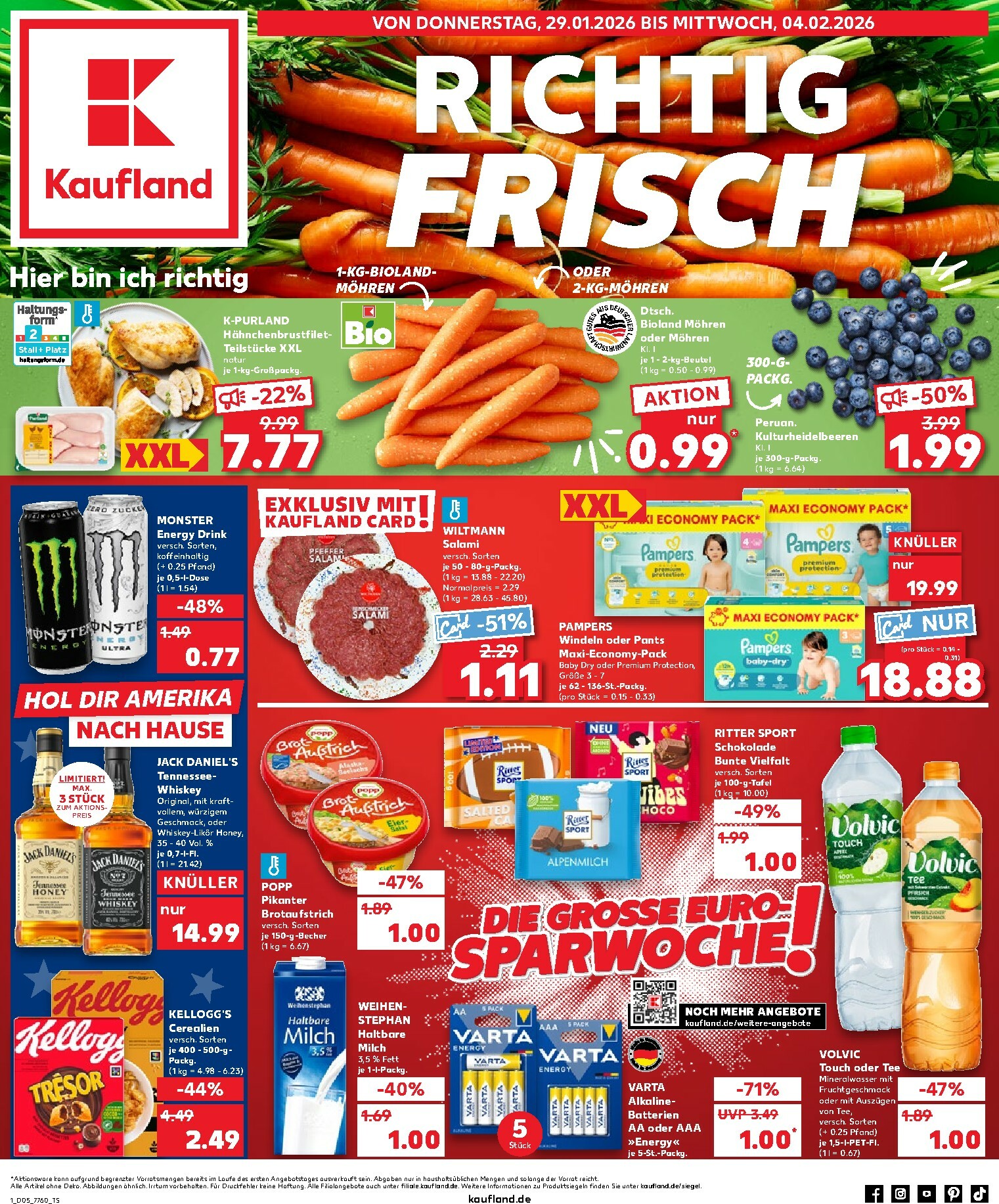 kaufland - Kaufland-Prospekt gültig vom 29.01. bis 04.02.