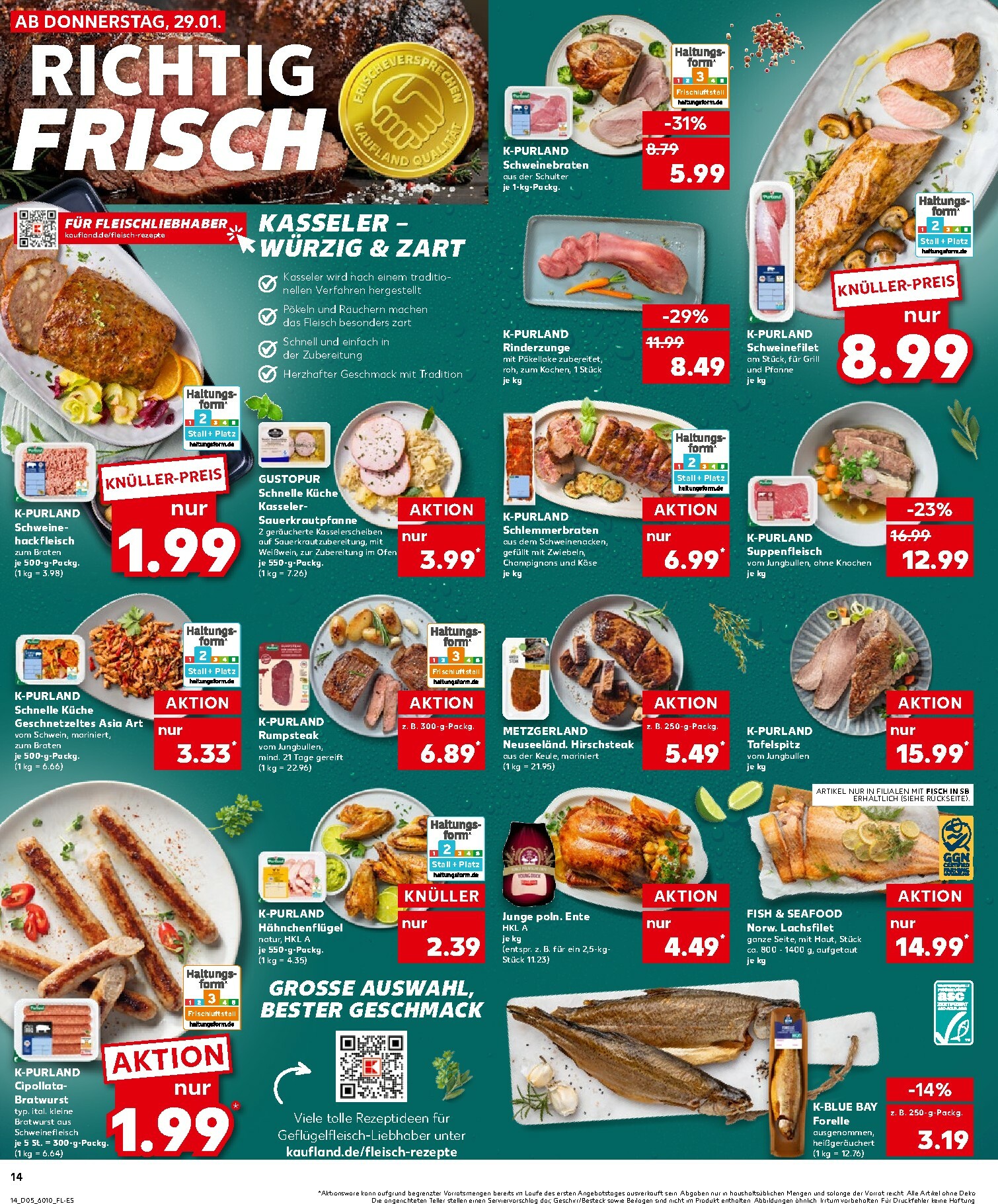 kaufland - Kaufland-Prospekt gültig vom 29.01. bis 04.02. - page: 14