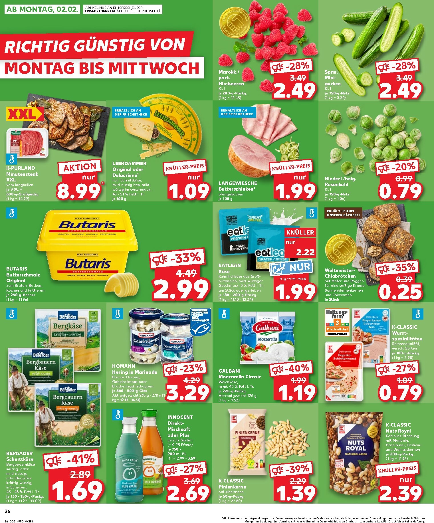 kaufland - Kaufland-Prospekt gültig vom 29.01. bis 04.02. - page: 26