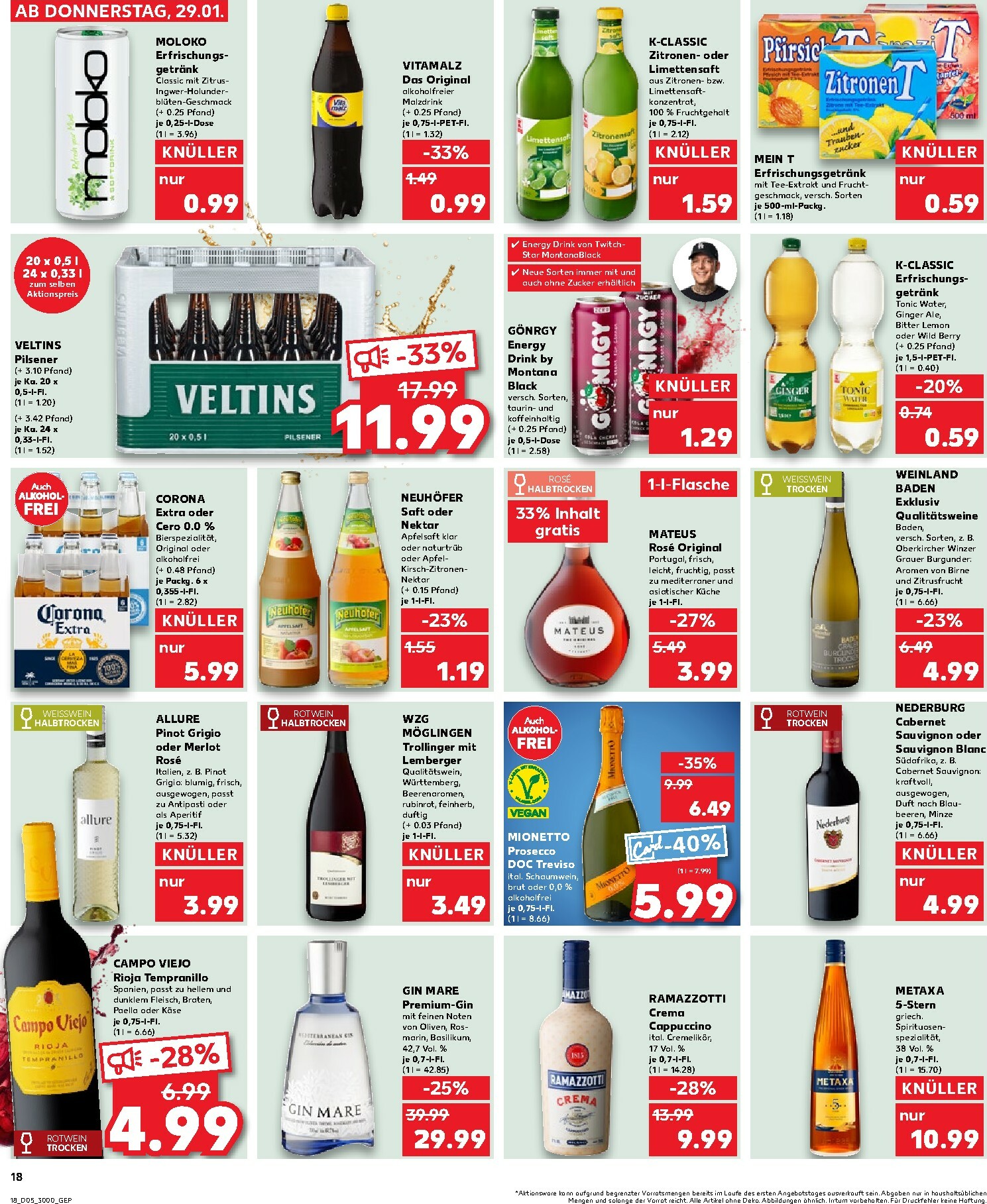 kaufland - Kaufland-Prospekt gültig vom 29.01. bis 04.02. - page: 18