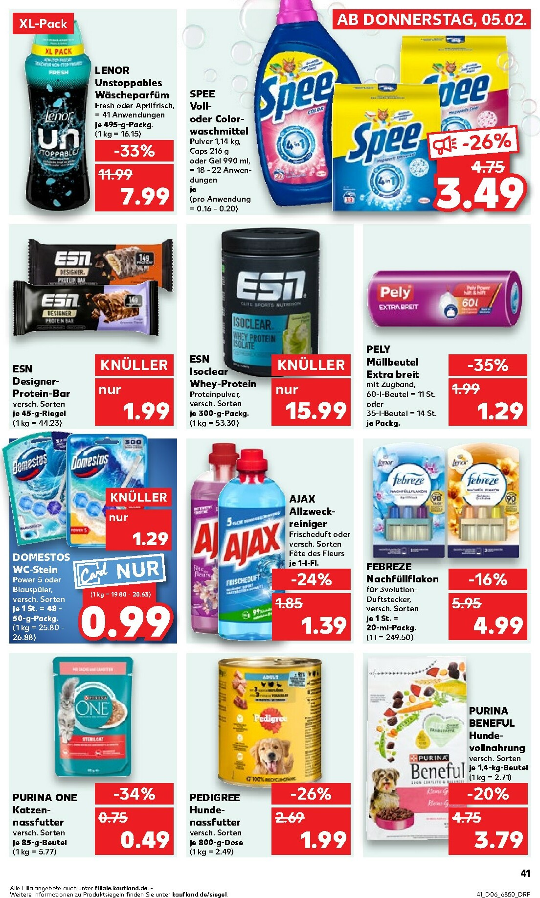 kaufland - Kaufland-Prospekt gültig vom 05.02.2026 bis 11.02.2026 - page: 41