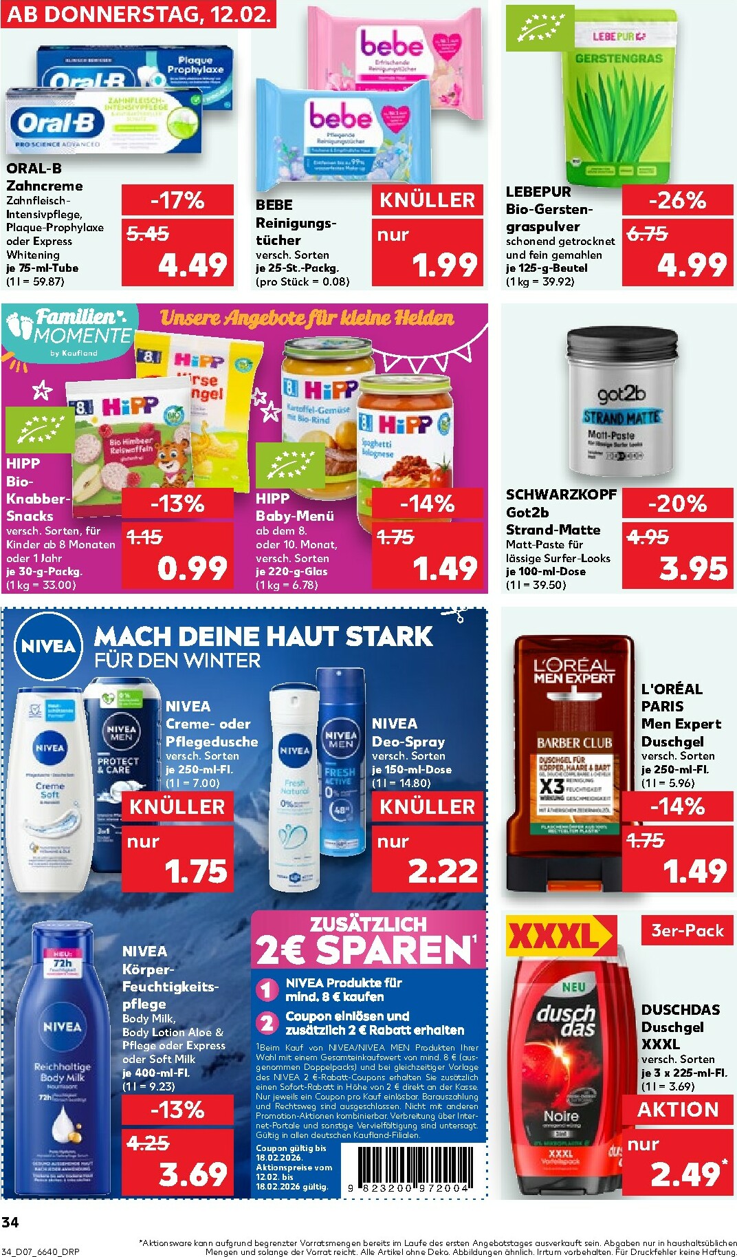 kaufland - Kaufland - Wochenstart-Prospekt gültig vom 16.02.2026 bis 18.02.2026 - page: 34
