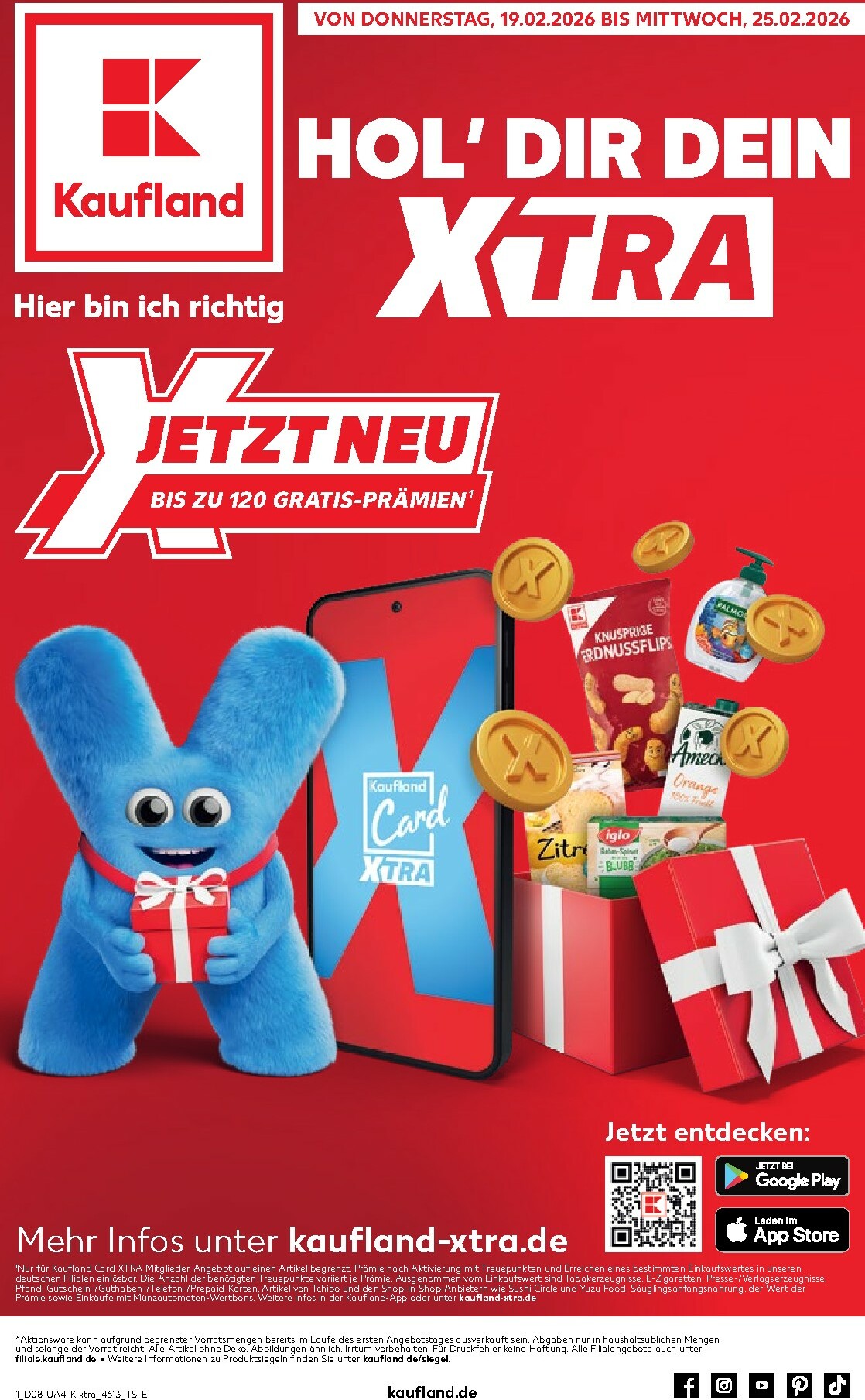 kaufland - Kaufland - Xtra-Prospekt gültig vom 19.02.2026 bis 25.02.2026