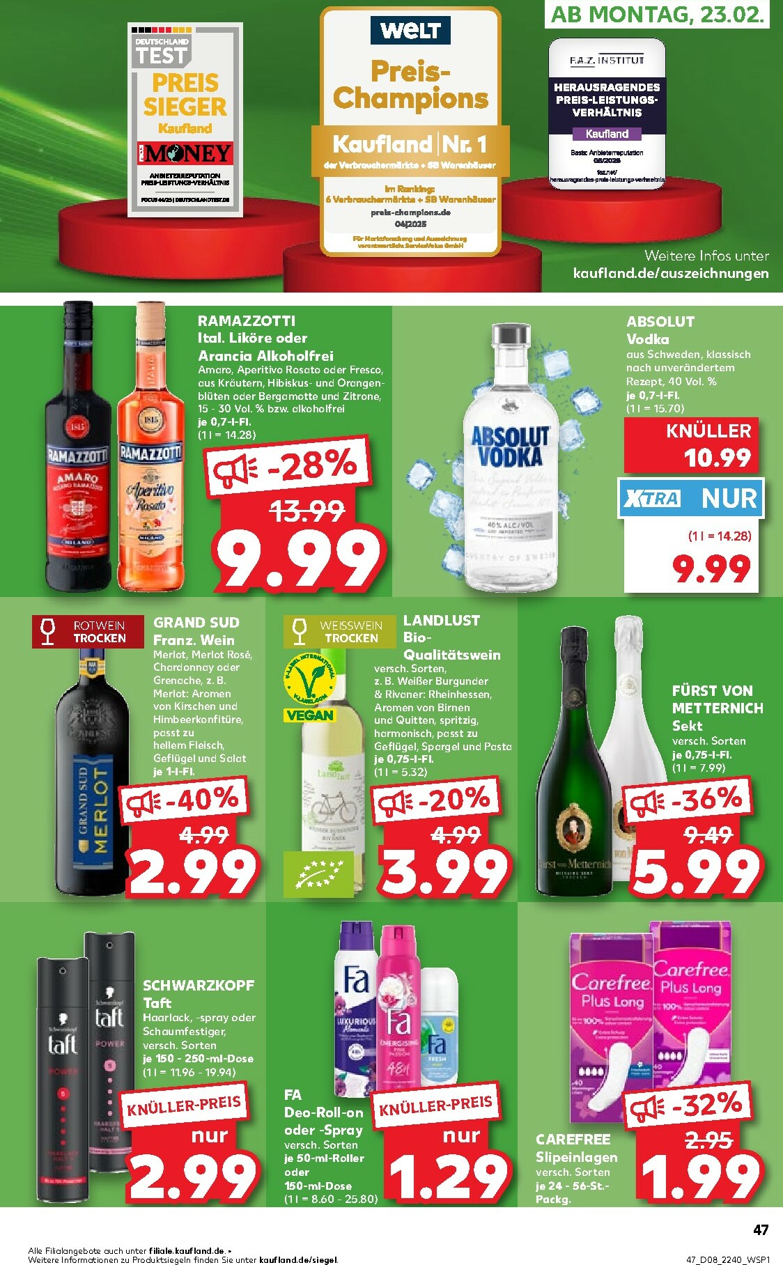 kaufland - Kaufland-Prospekt gültig vom 19.02.2026 bis 25.02.2026 - page: 47