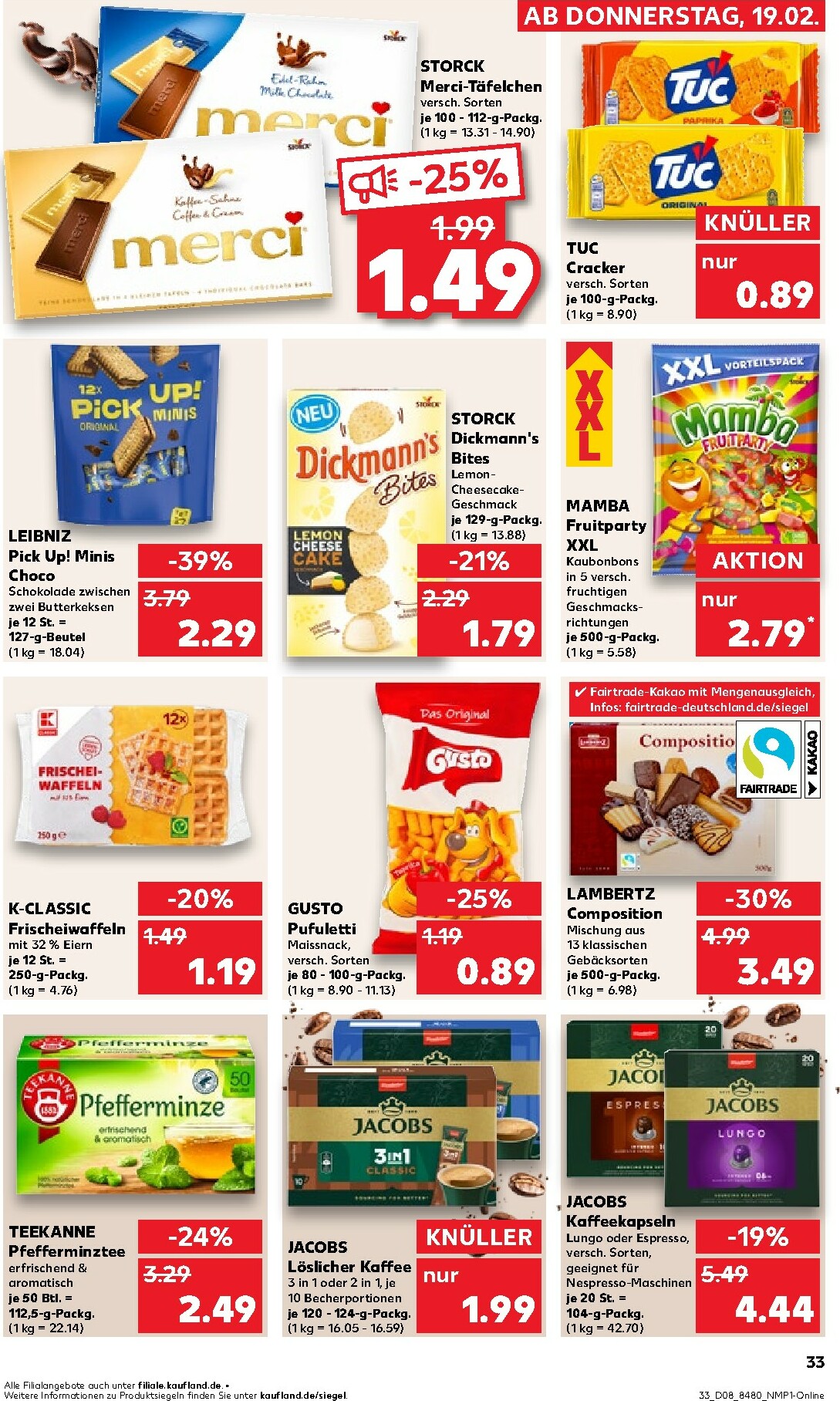 kaufland - Kaufland-Prospekt gültig vom 19.02.2026 bis 25.02.2026 - page: 33