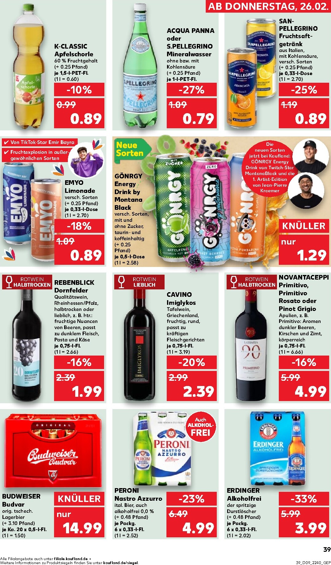 kaufland - Kaufland-Prospekt gültig vom 26.02.2026 bis 04.03.2026 - page: 39