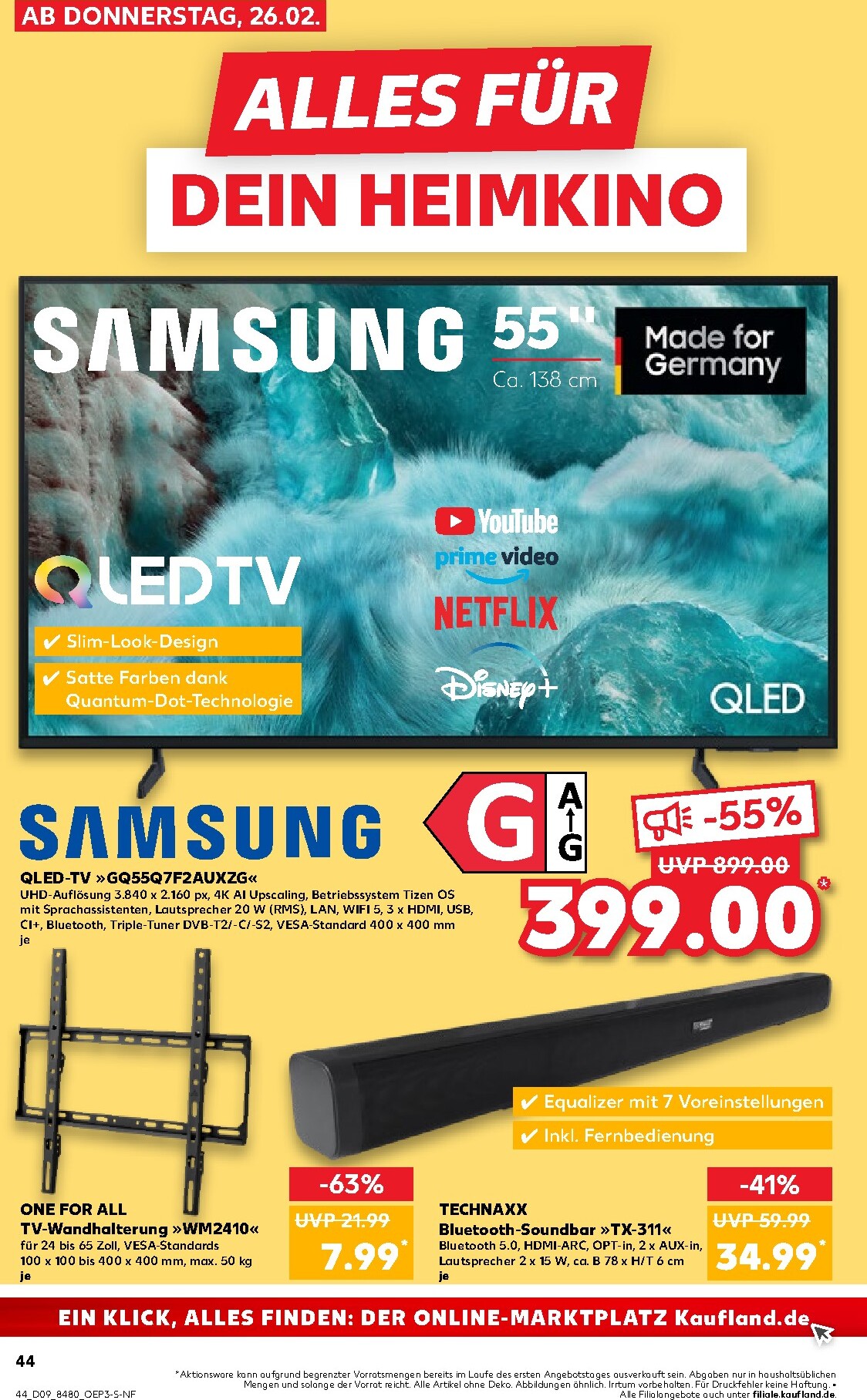 kaufland - Kaufland-Prospekt gültig vom 26.02.2026 bis 04.03.2026 - page: 44