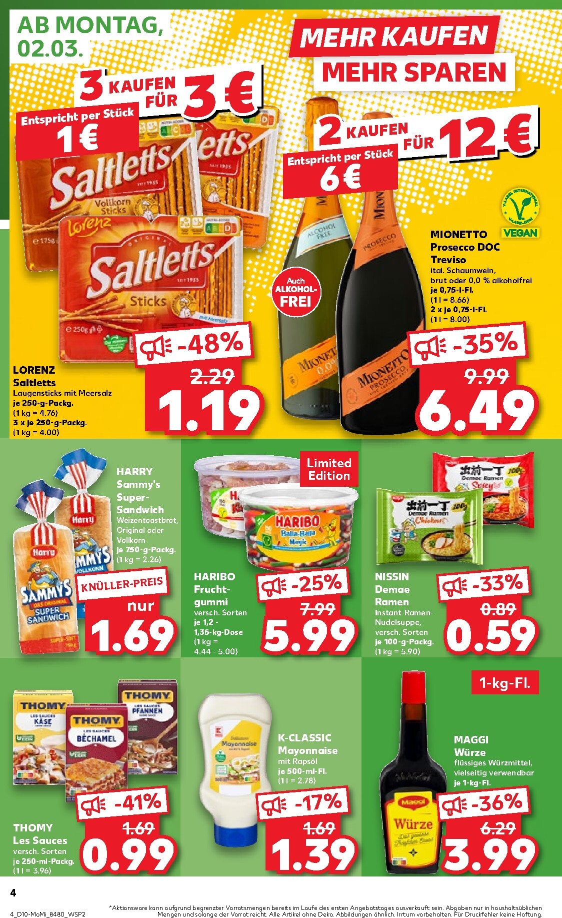 kaufland - Kaufland - Wochenstart-Prospekt gültig vom 02.03.2026 bis 04.03.2026 - page: 4