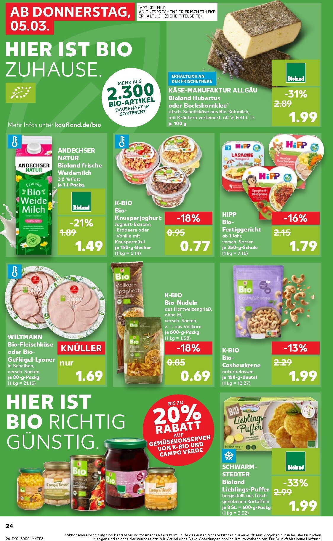 kaufland - Kaufland-Prospekt gültig vom 05.03.2026 bis 11.03.2026 - page: 24