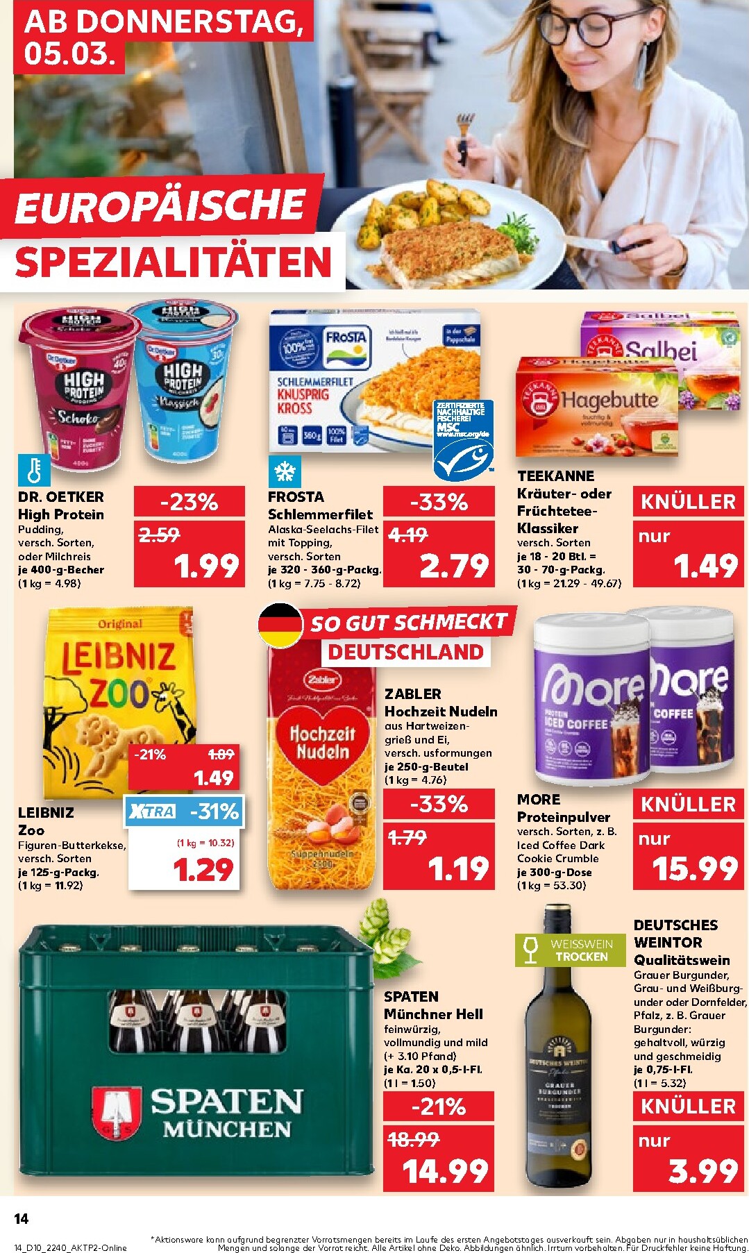 kaufland - Kaufland-Prospekt gültig vom 05.03.2026 bis 11.03.2026 - page: 14