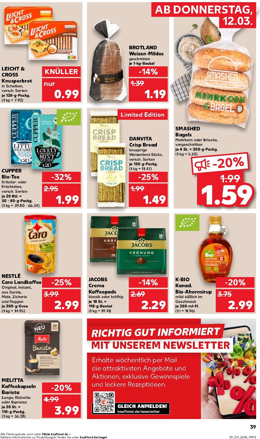 kaufland - Kaufland-Prospekt gültig vom 12.03.2026 bis 18.03.2026 - page: 39