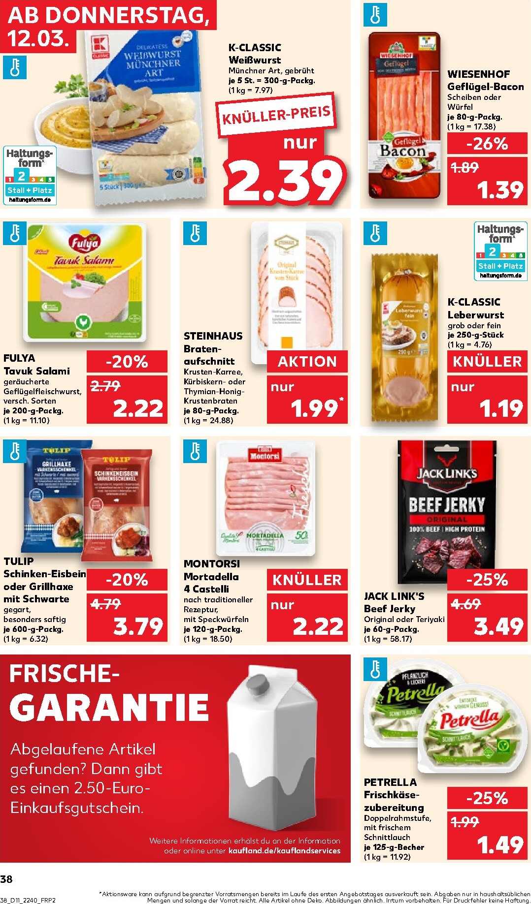 kaufland - Kaufland-Prospekt gültig vom 12.03.2026 bis 18.03.2026 - page: 38