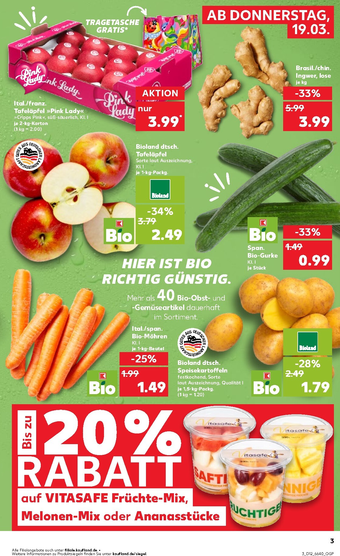 kaufland - Kaufland-Prospekt gültig vom 19.03.2026 bis 25.03.2026 - page: 3