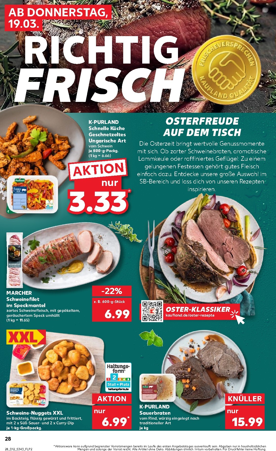 kaufland - Kaufland-Prospekt gültig vom 19.03.2026 bis 25.03.2026 - page: 28