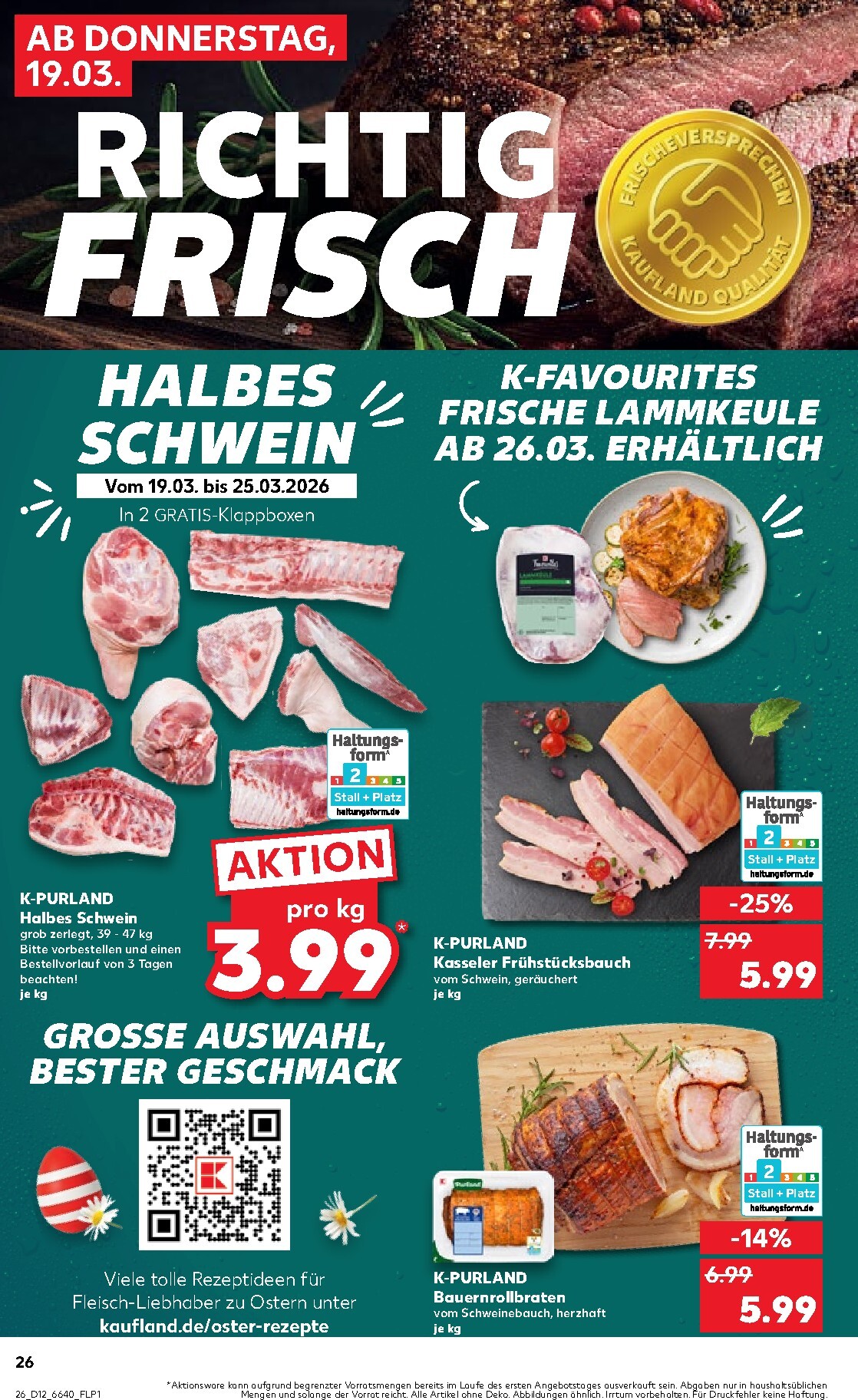 kaufland - Kaufland-Prospekt gültig vom 19.03.2026 bis 25.03.2026 - page: 26