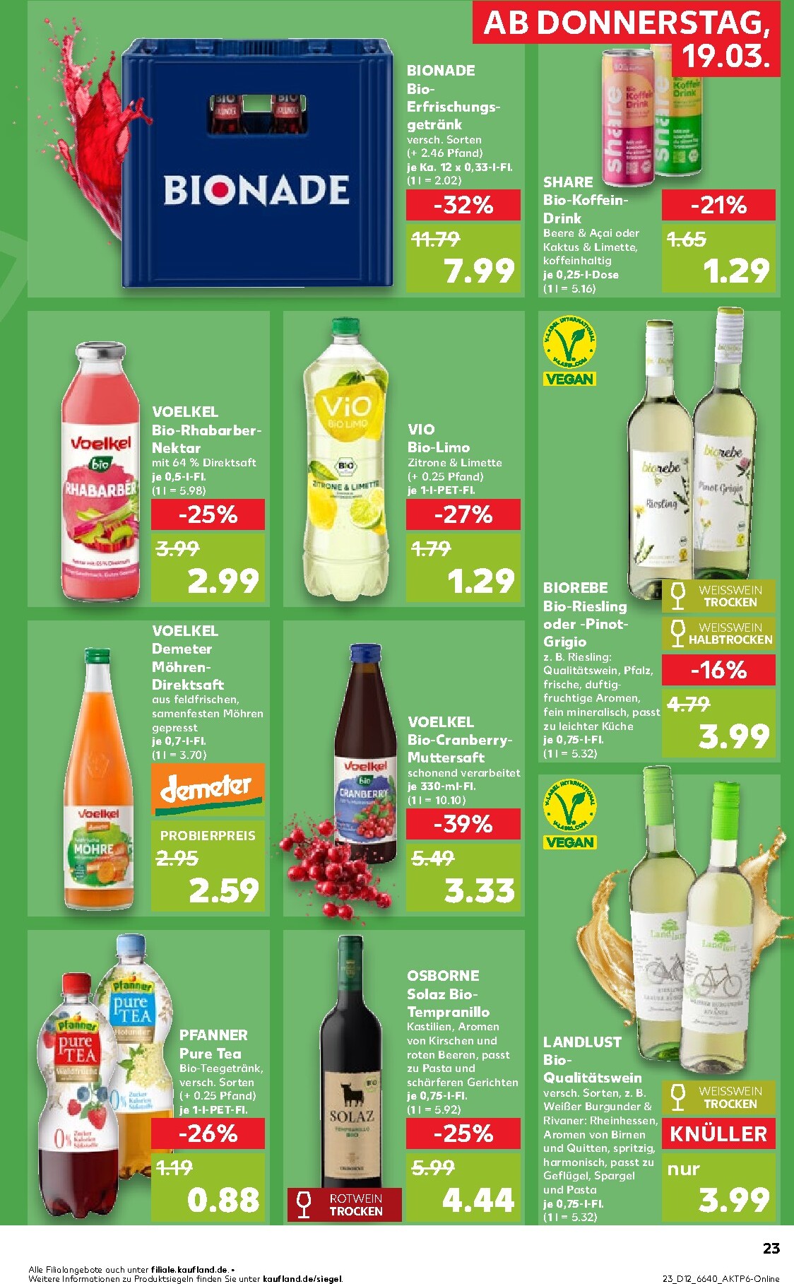kaufland - Kaufland-Prospekt gültig vom 19.03.2026 bis 25.03.2026 - page: 23