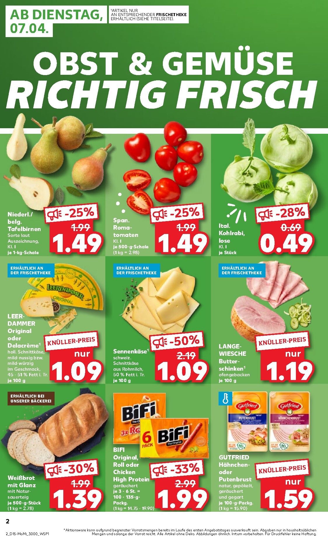 kaufland - Kaufland - Angebote ab Dienstag-Prospekt gültig vom 07.04.2026 bis 08.04.2026 - page: 2
