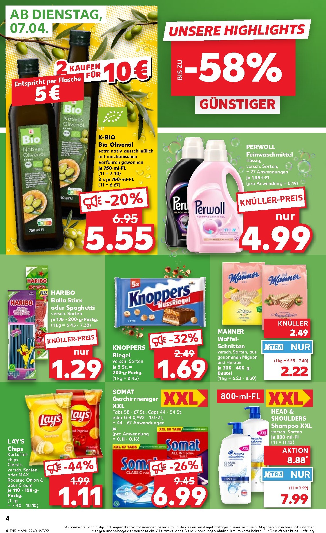 kaufland - Kaufland - Angebote ab Dienstag-Prospekt gültig vom 07.04.2026 bis 08.04.2026 - page: 4