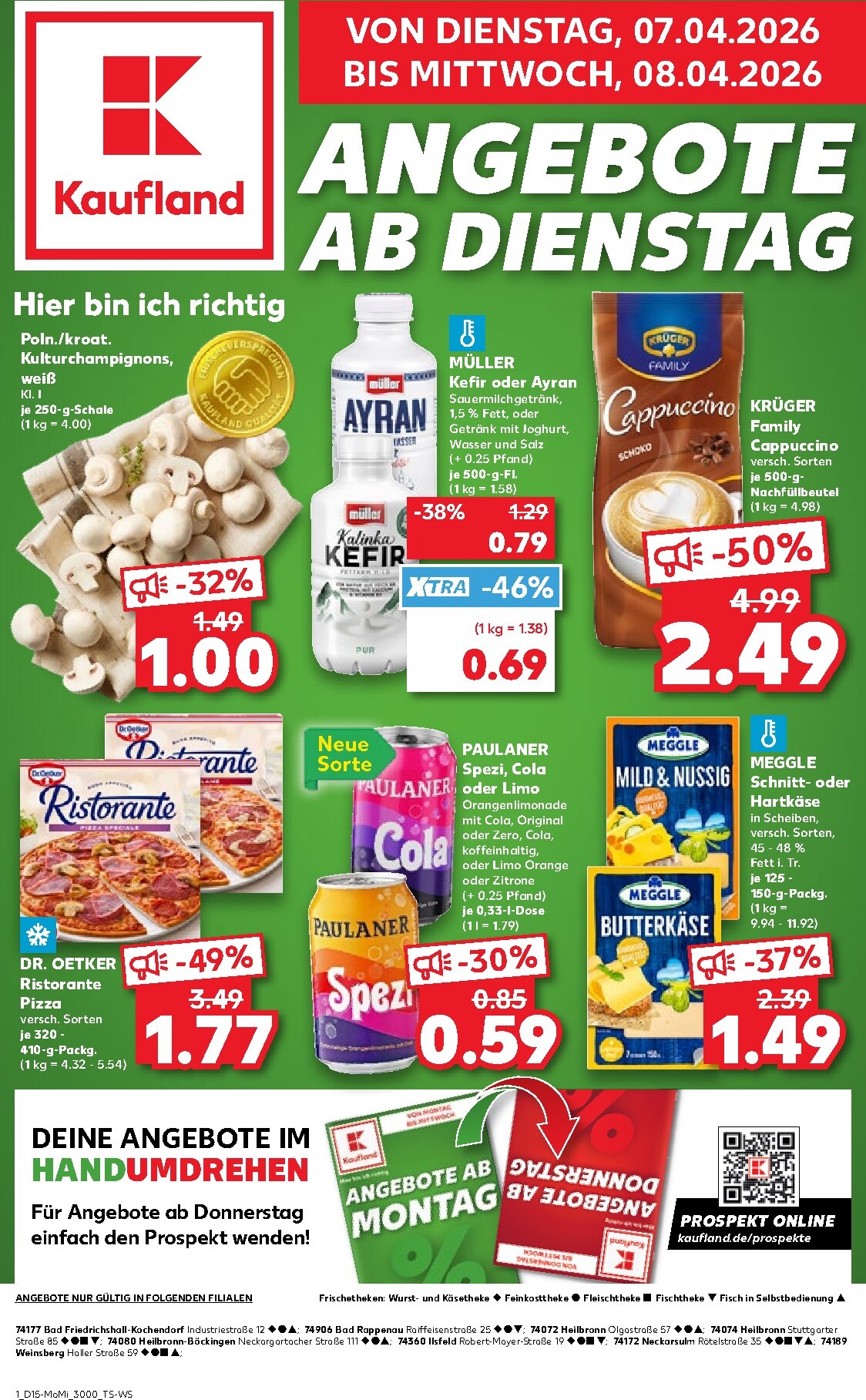 kaufland - Kaufland - Angebote ab Dienstag-Prospekt gültig vom 07.04.2026 bis 08.04.2026