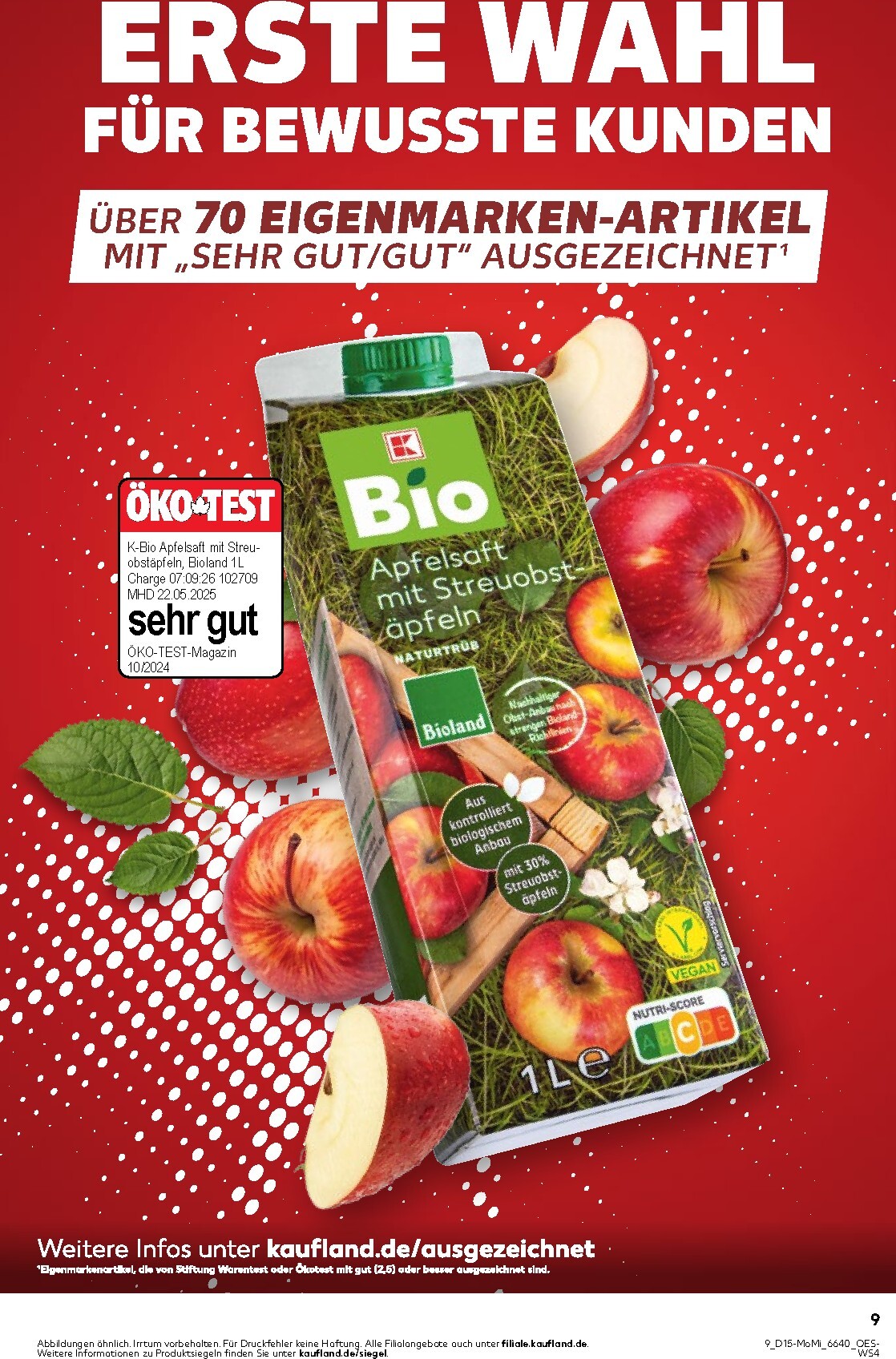 kaufland - Kaufland - Angebote ab Dienstag-Prospekt gültig vom 07.04.2026 bis 08.04.2026 - page: 9