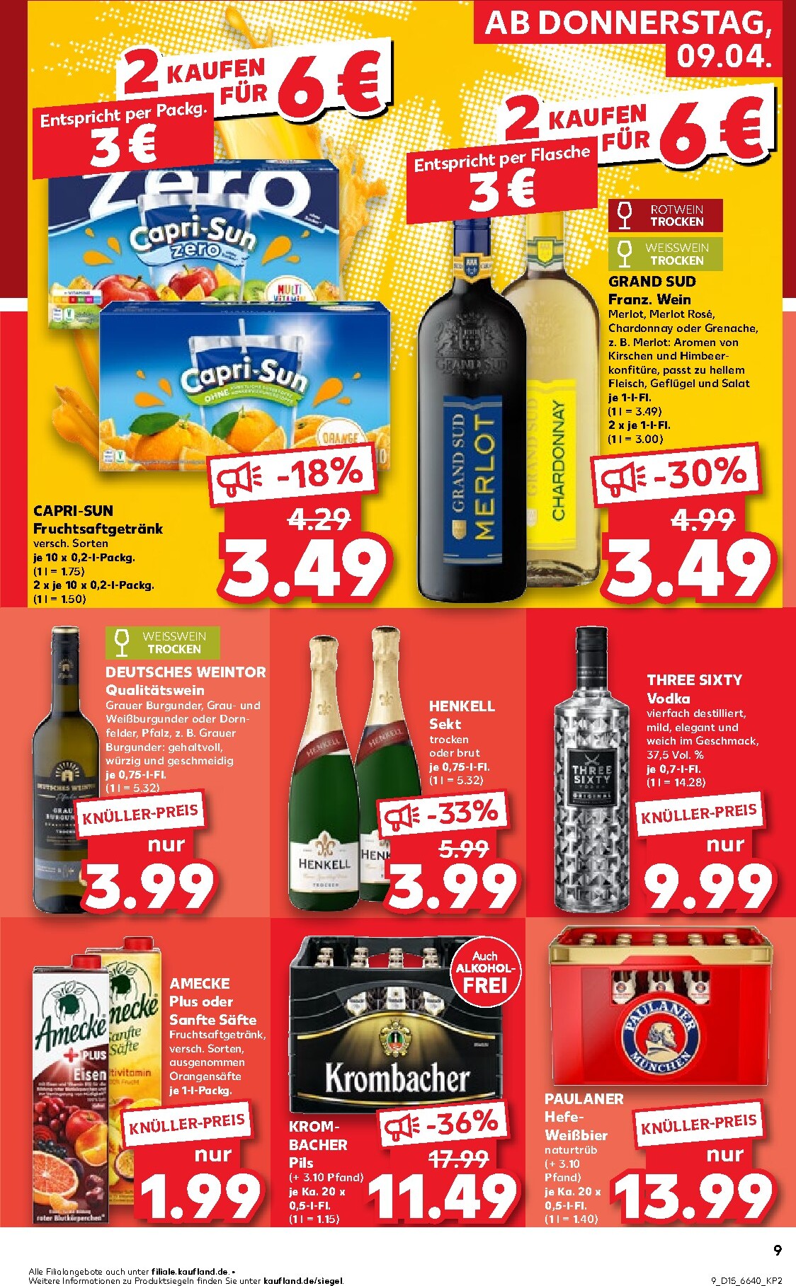 kaufland - Kaufland-Prospekt gültig vom 09.04.2026 bis 15.04.2026 - page: 9