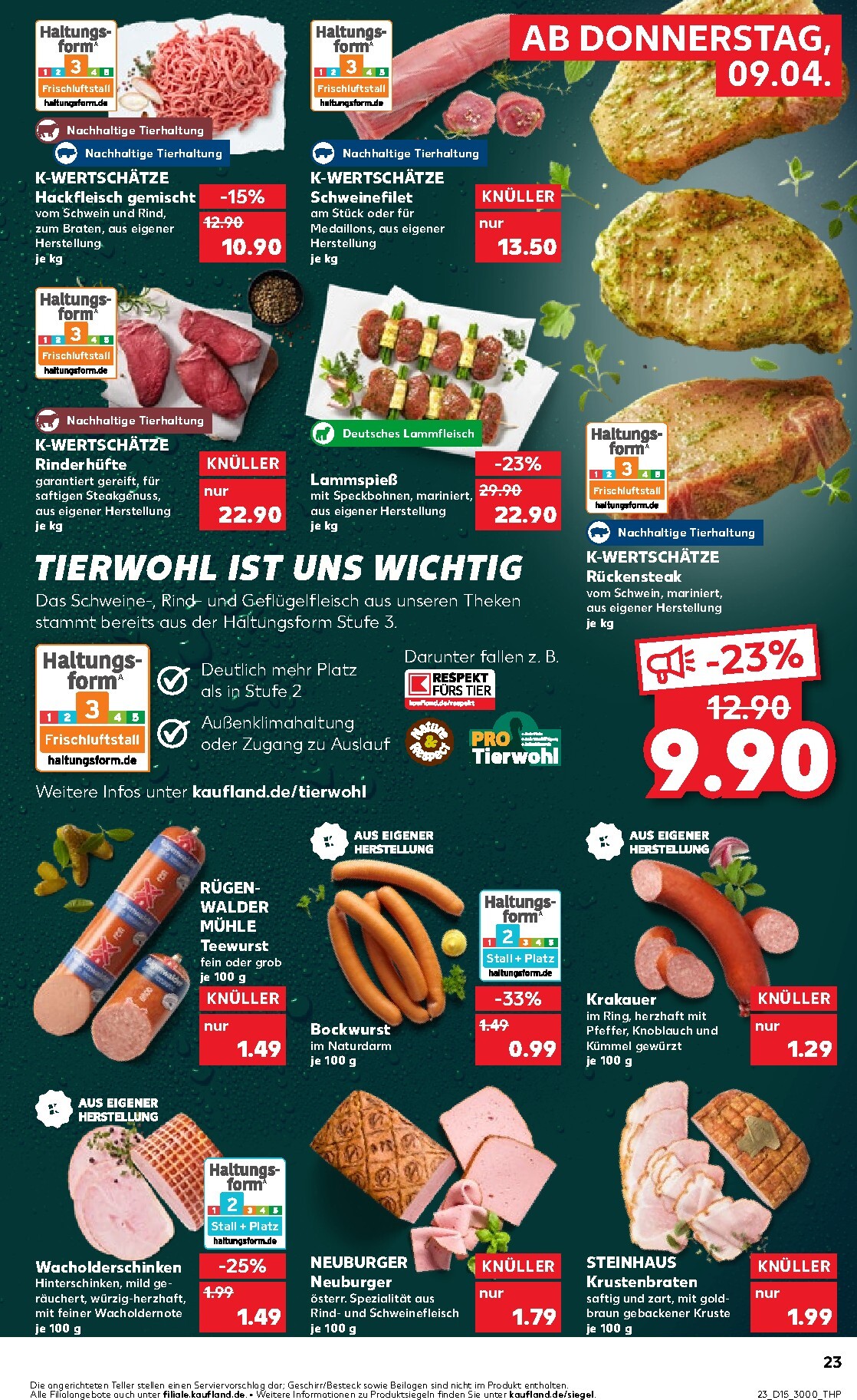 kaufland - Kaufland-Prospekt gültig vom 09.04.2026 bis 15.04.2026 - page: 23