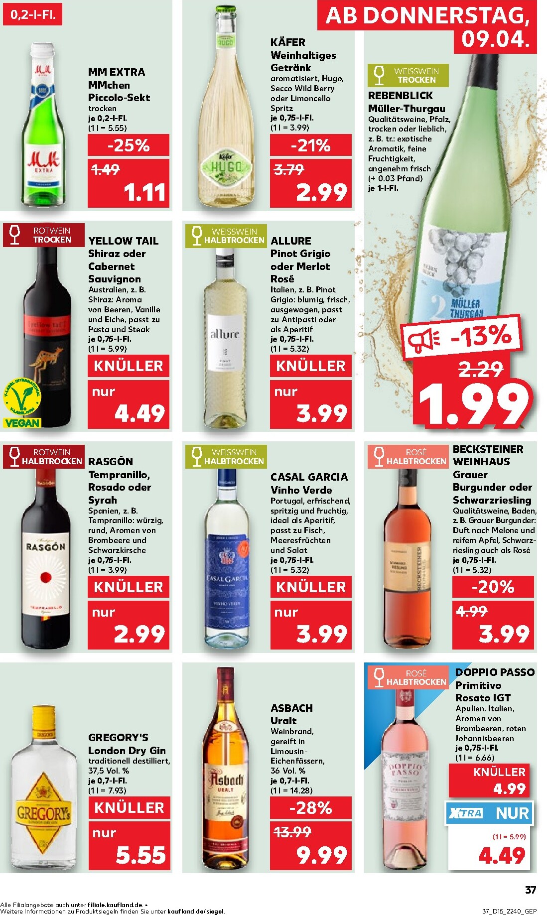 kaufland - Kaufland-Prospekt gültig vom 09.04.2026 bis 15.04.2026 - page: 37